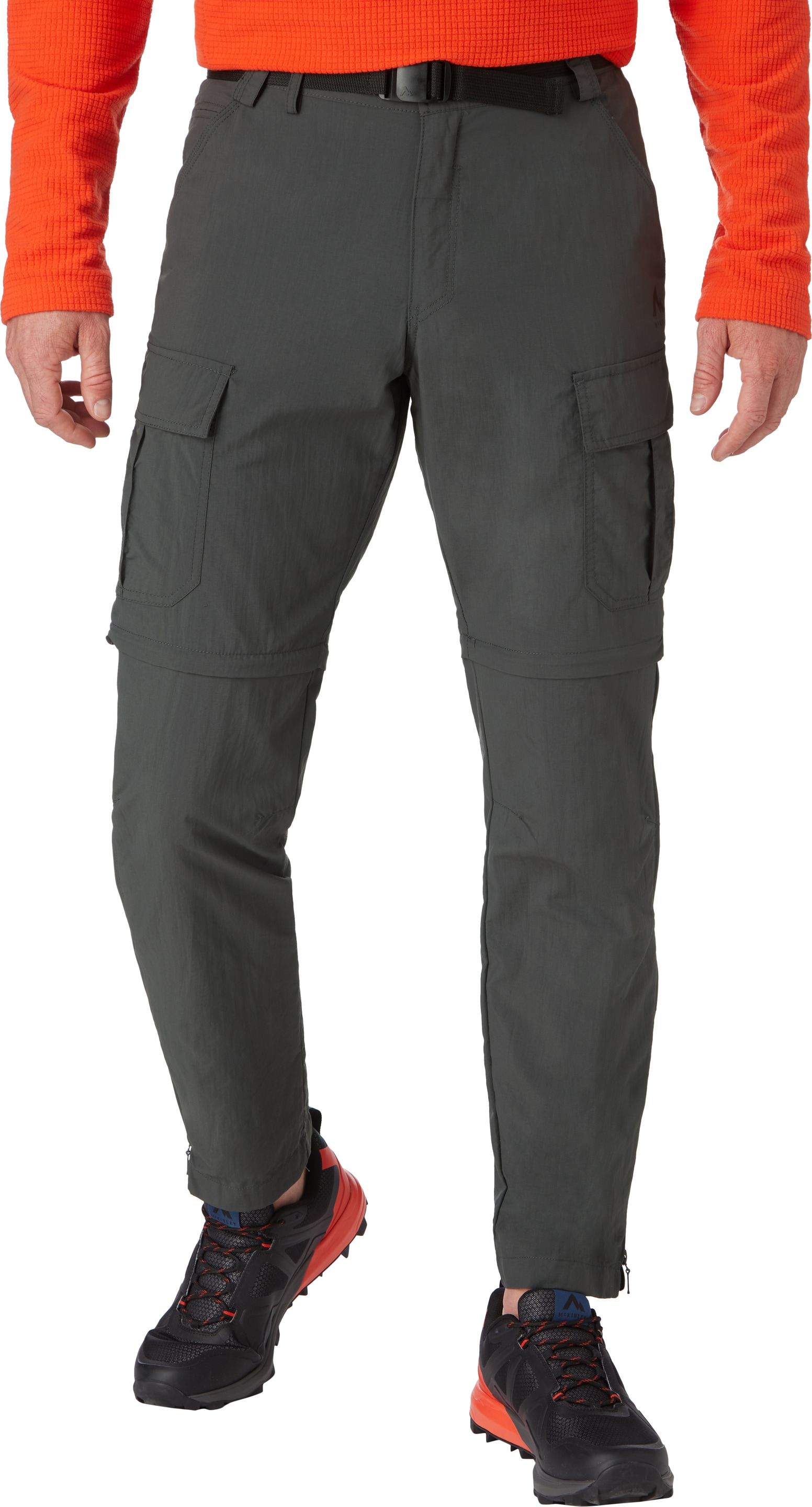 McKINLEY Outdoorhose "HE.-ABZIPPHOSE AMITE III MN" mit abzippbaren Beinen, feuchtigkeitsableitend, schnelltrocknend