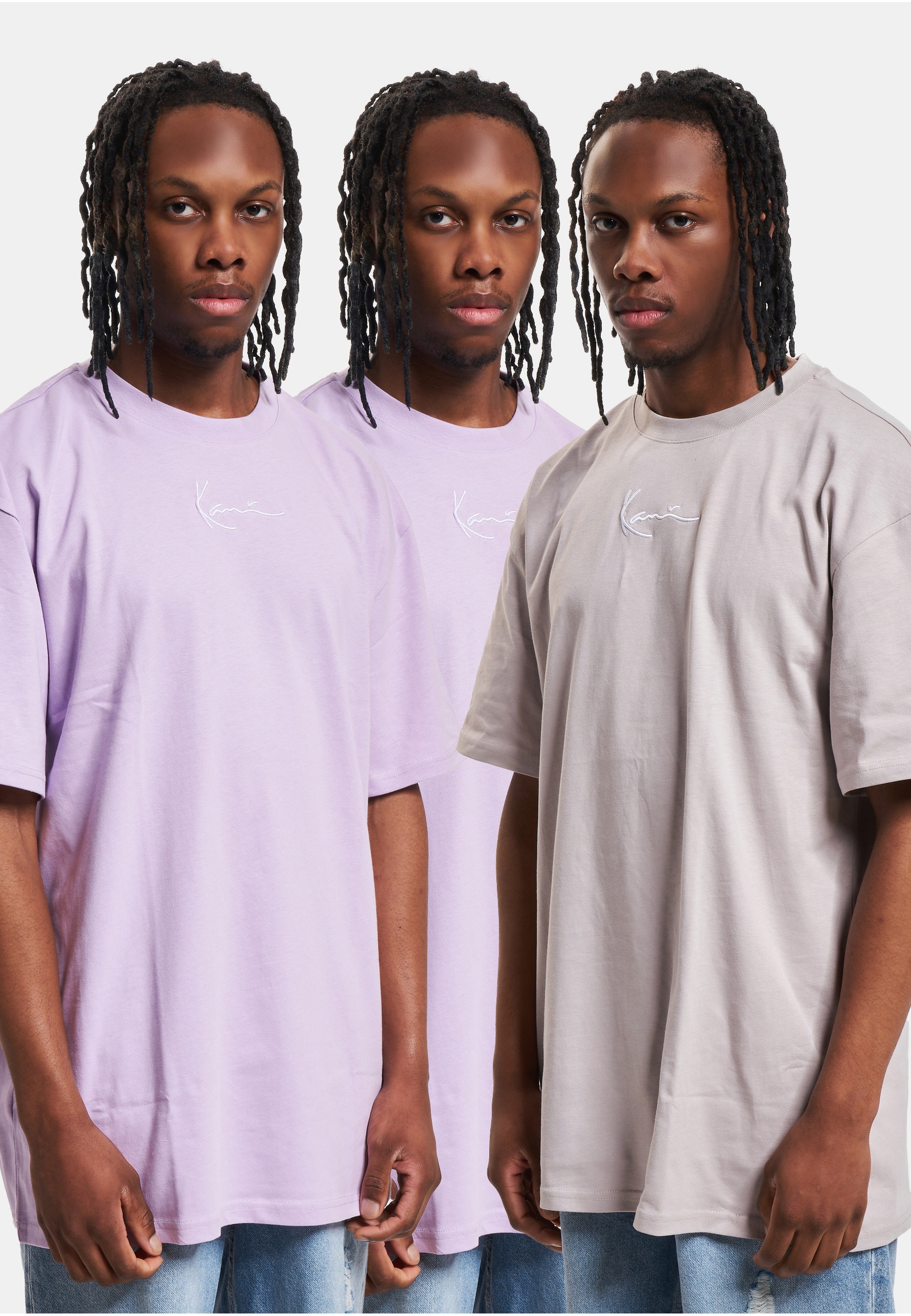 Karl Kani T-Shirt »Karl Kani Herren Small Signature 3-Pack Essential Tee« 1 Stk.