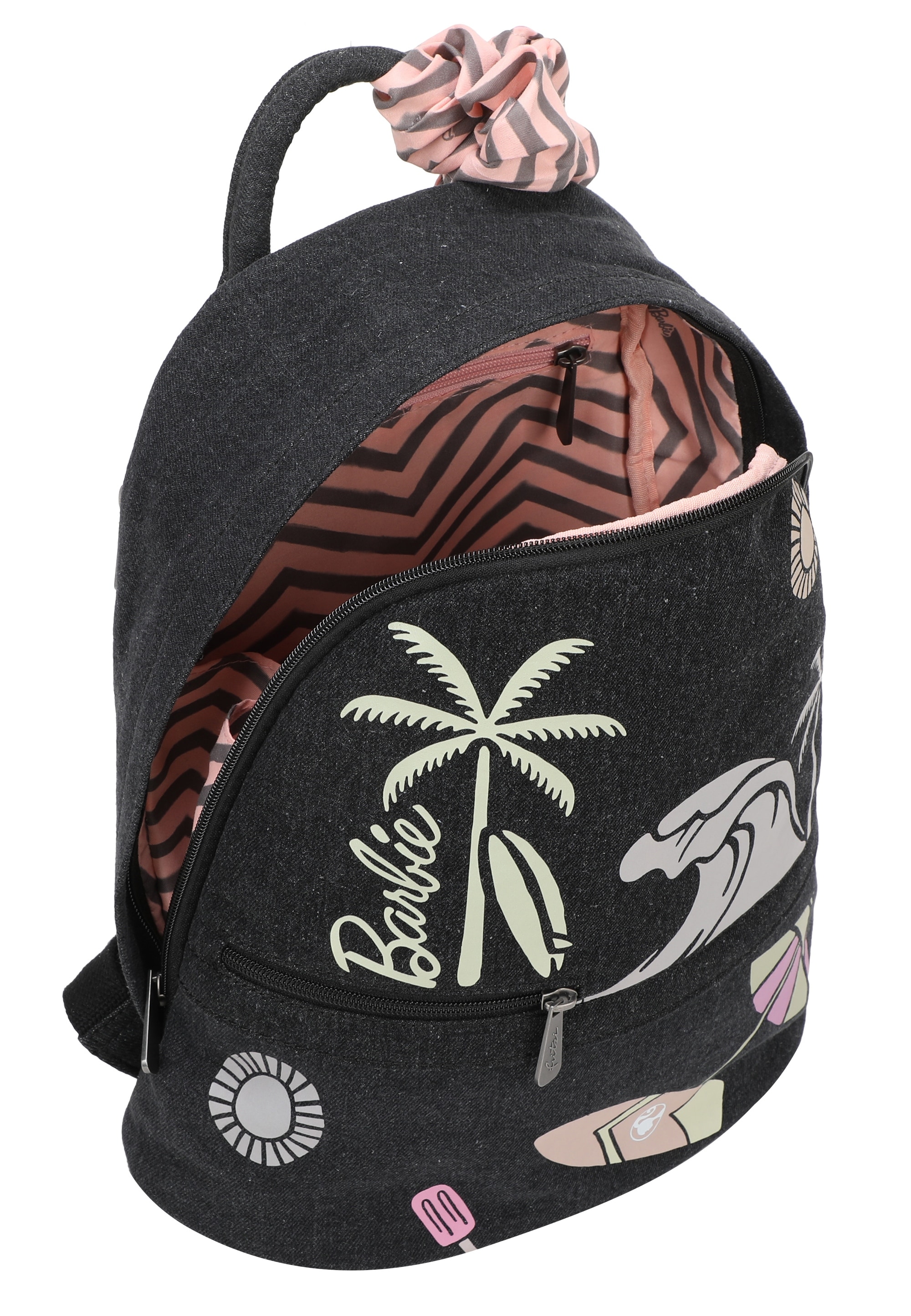 Fritzi aus Preußen Cityrucksack »Backpack Malibu Barbie«, mit dekorativem Barbie-Print