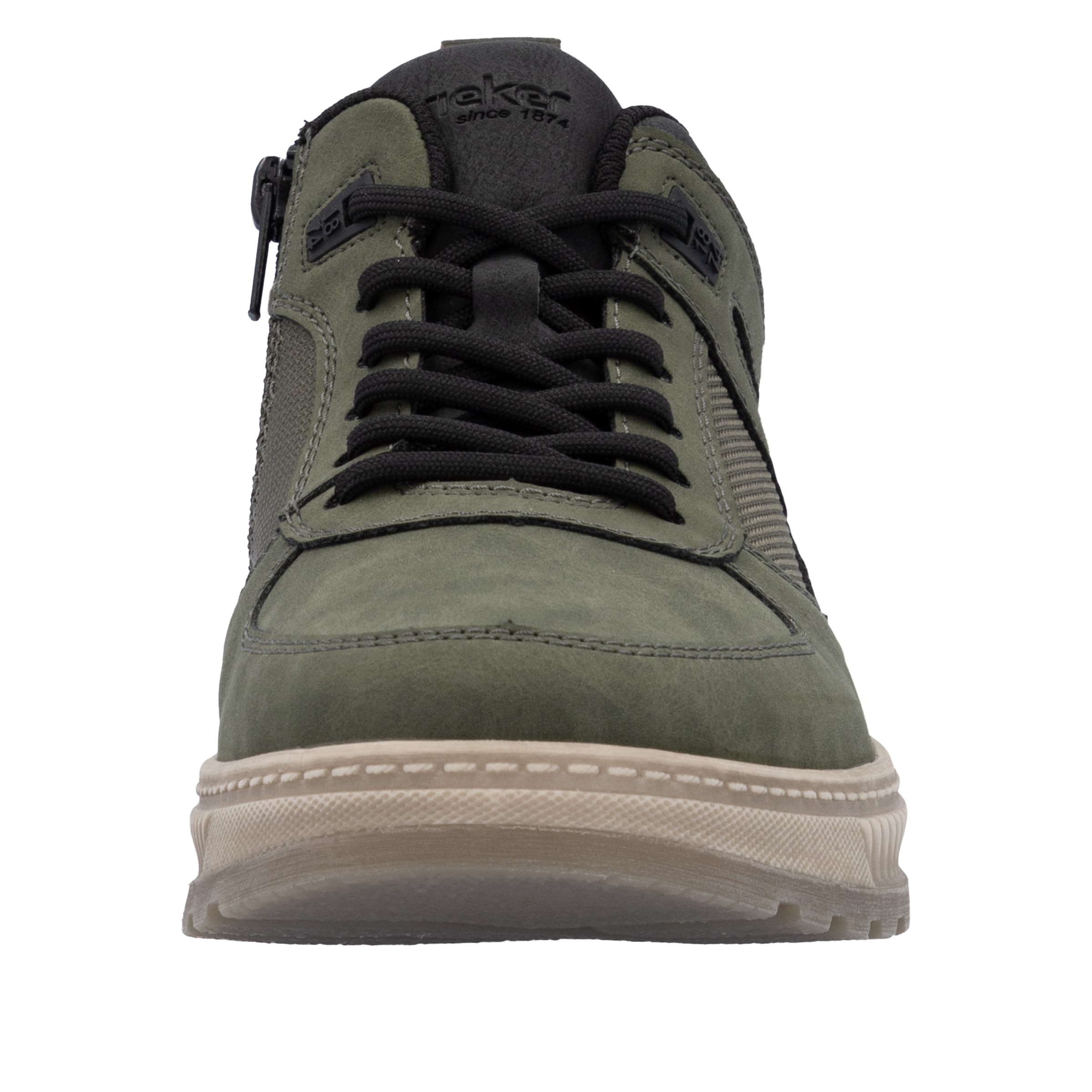 Rieker Sneaker, Schnürschuh, Halbschuh, Outdoorschuh mit gepolstertem Schaftrand