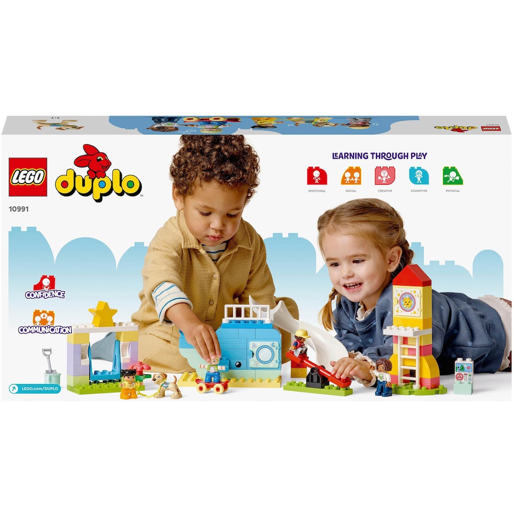 LEGO® Konstruktionsspielsteine »Traumspielplatz (10991), LEGO® DUPLO«, (75 St.), Made in Europe