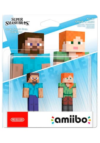 Spielfigur »amiibo Steve & Alex - Super Smash Bros. Collection«