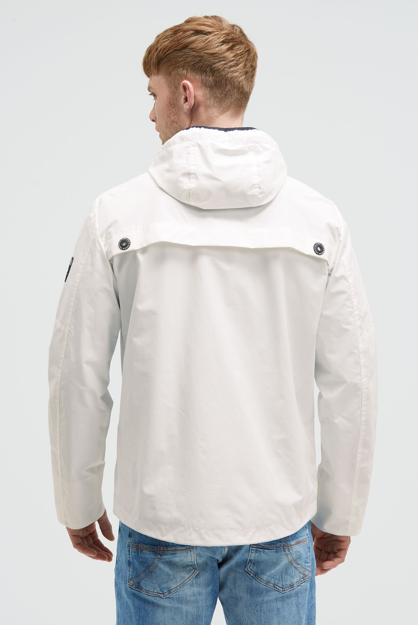 CAMP DAVID Outdoorjacke mit Kapuze mit verstellbarem Saum