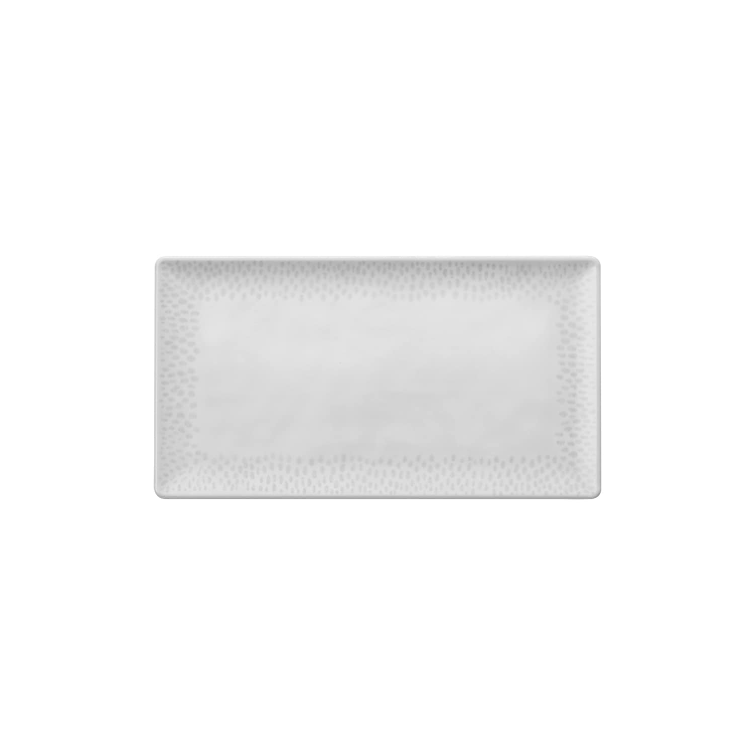 APS Tablett Melamin, weiß, grau