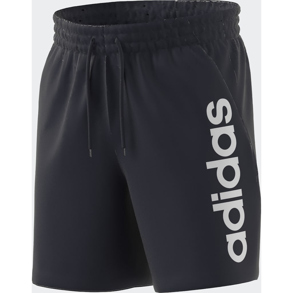 adidas Sportswear Shorts »AEROREADY ESSENTIALS SINGLE JERSEY LINEAR LOGO«, (1 tlg.)