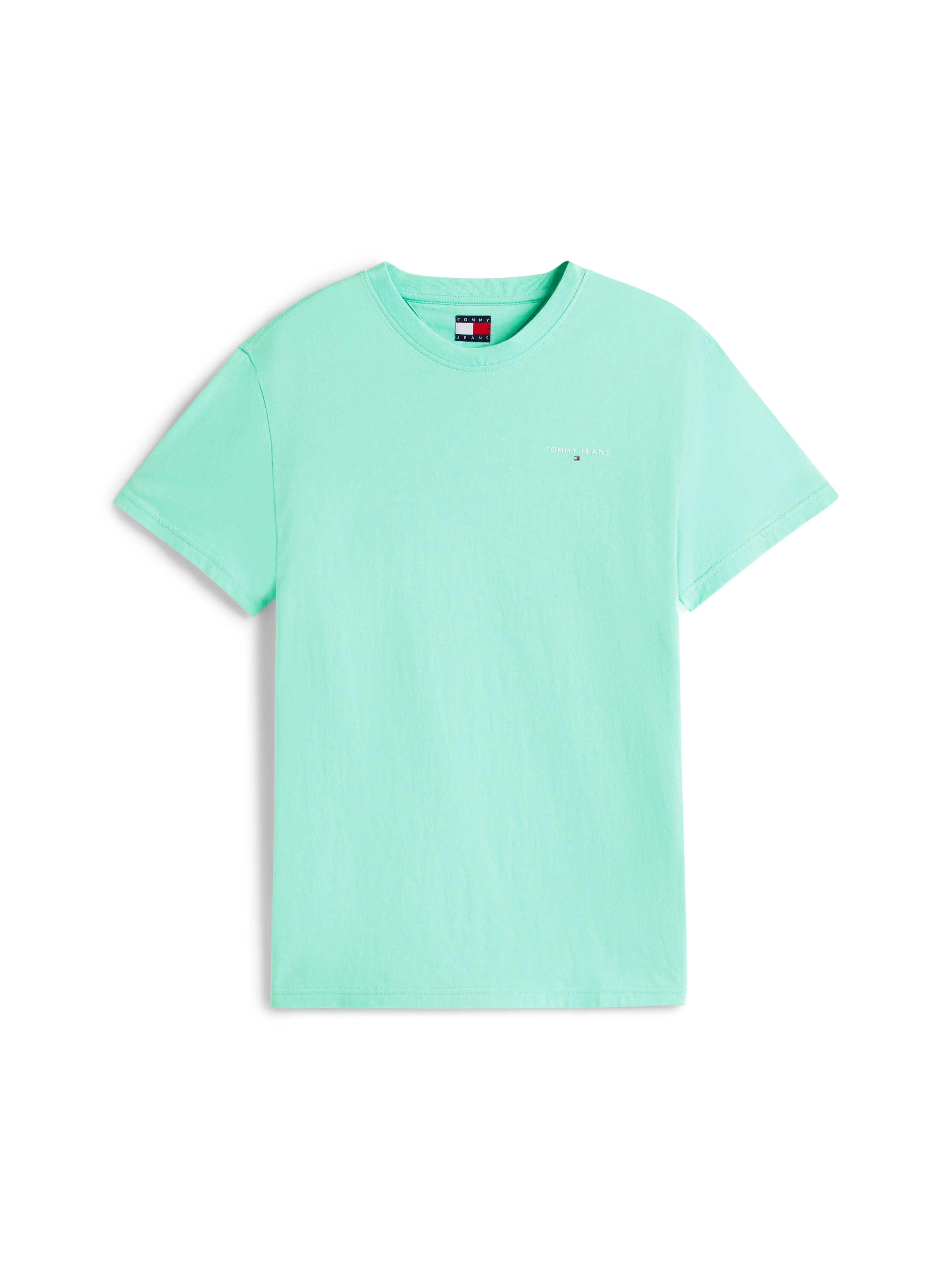 Tommy Jeans T-Shirt »TJM SLIM LINEAR CHEST TEE EXT«, Mit Rundhalsausschnitt