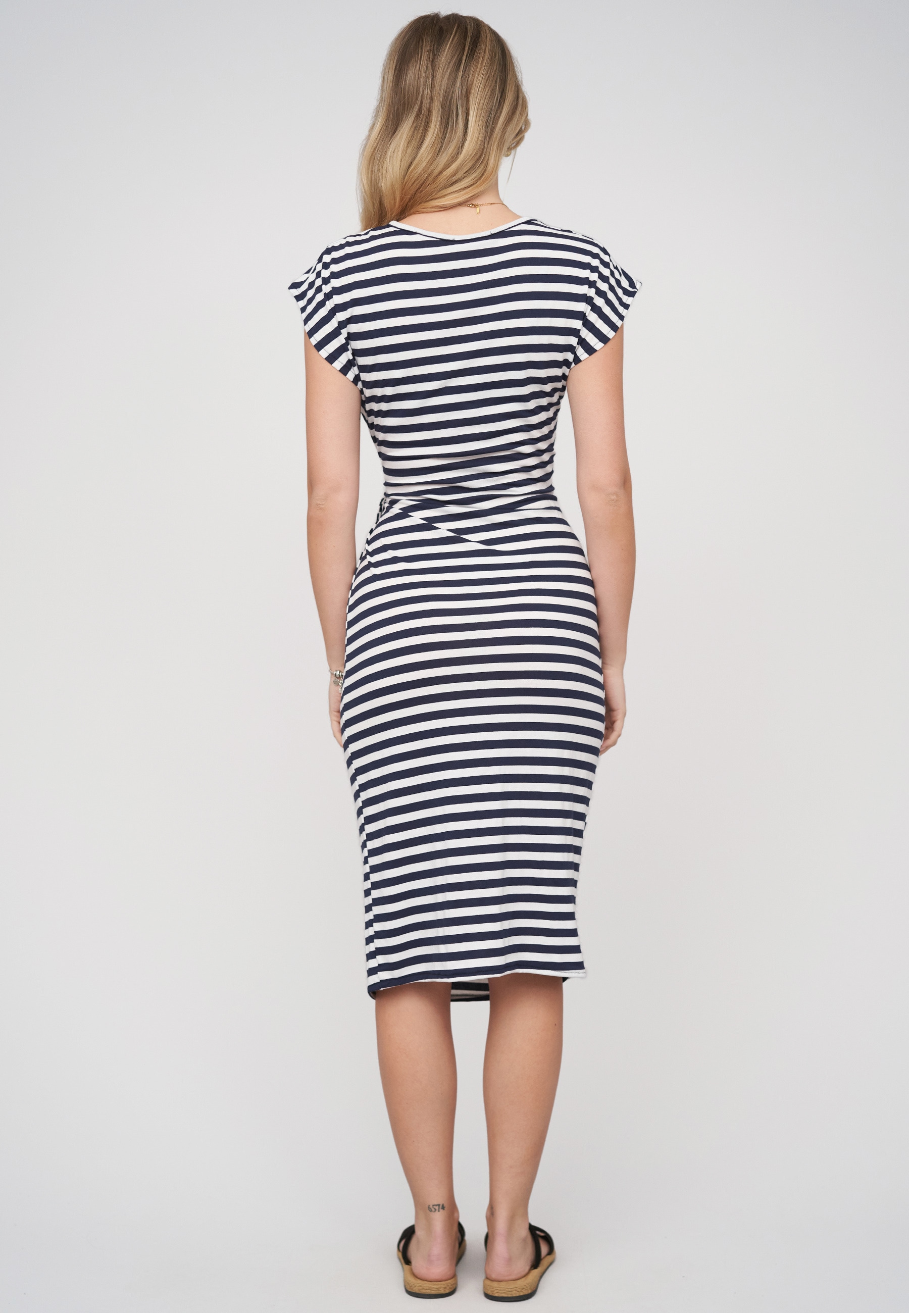 CLOUD 5IVE A-Linien-Kleid »CLOUD 5IVE Tie-Waist Dress« 1 tlg.
