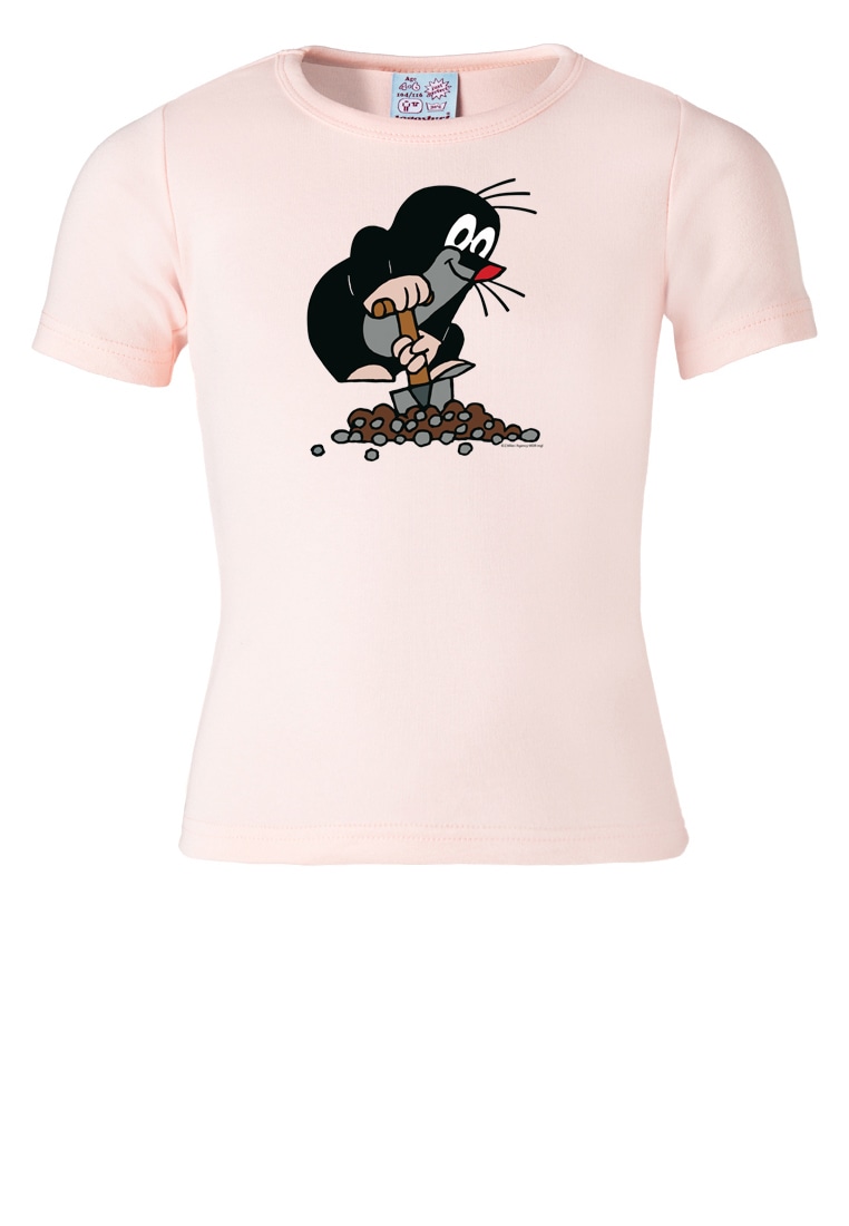 LOGOSHIRT T-Shirt »Der kleine Maulwurf«, mit coolem Print