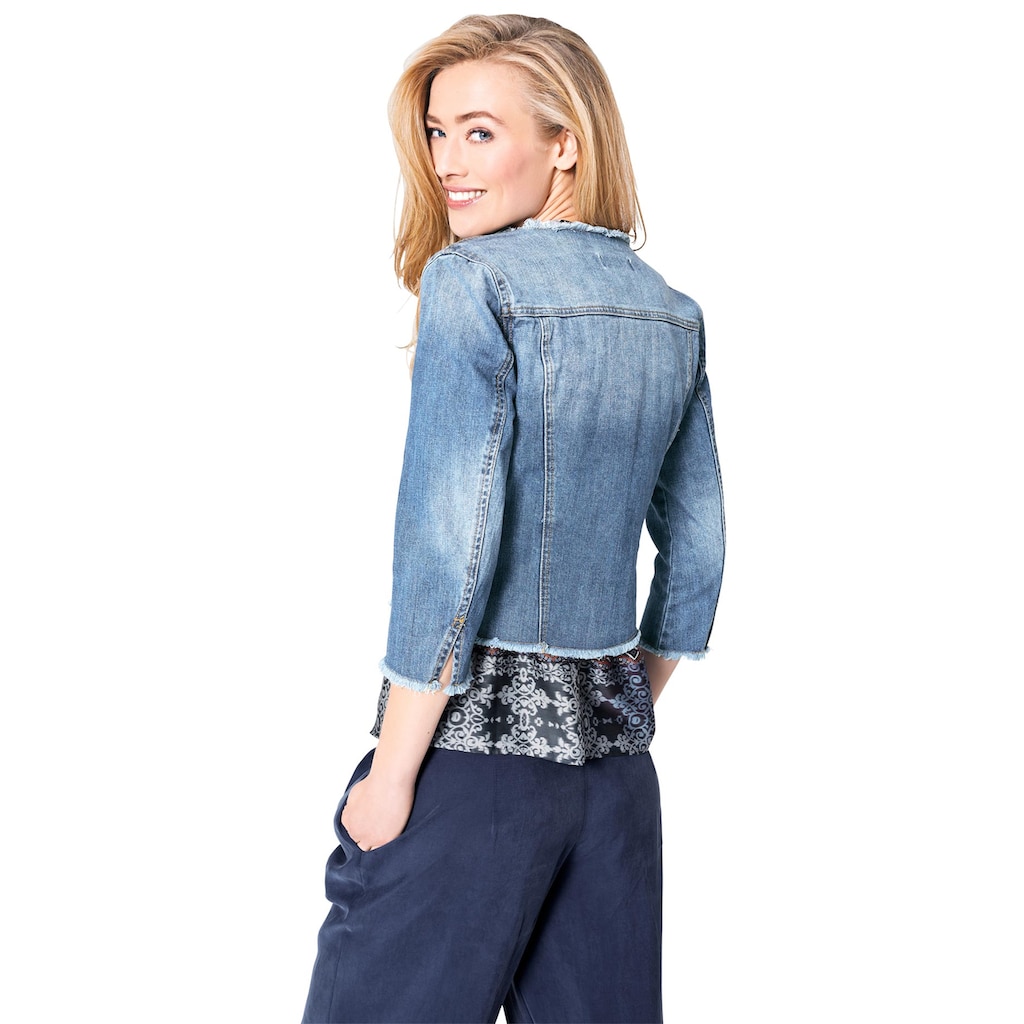 heine Jeansjacke, ohne Kapuze