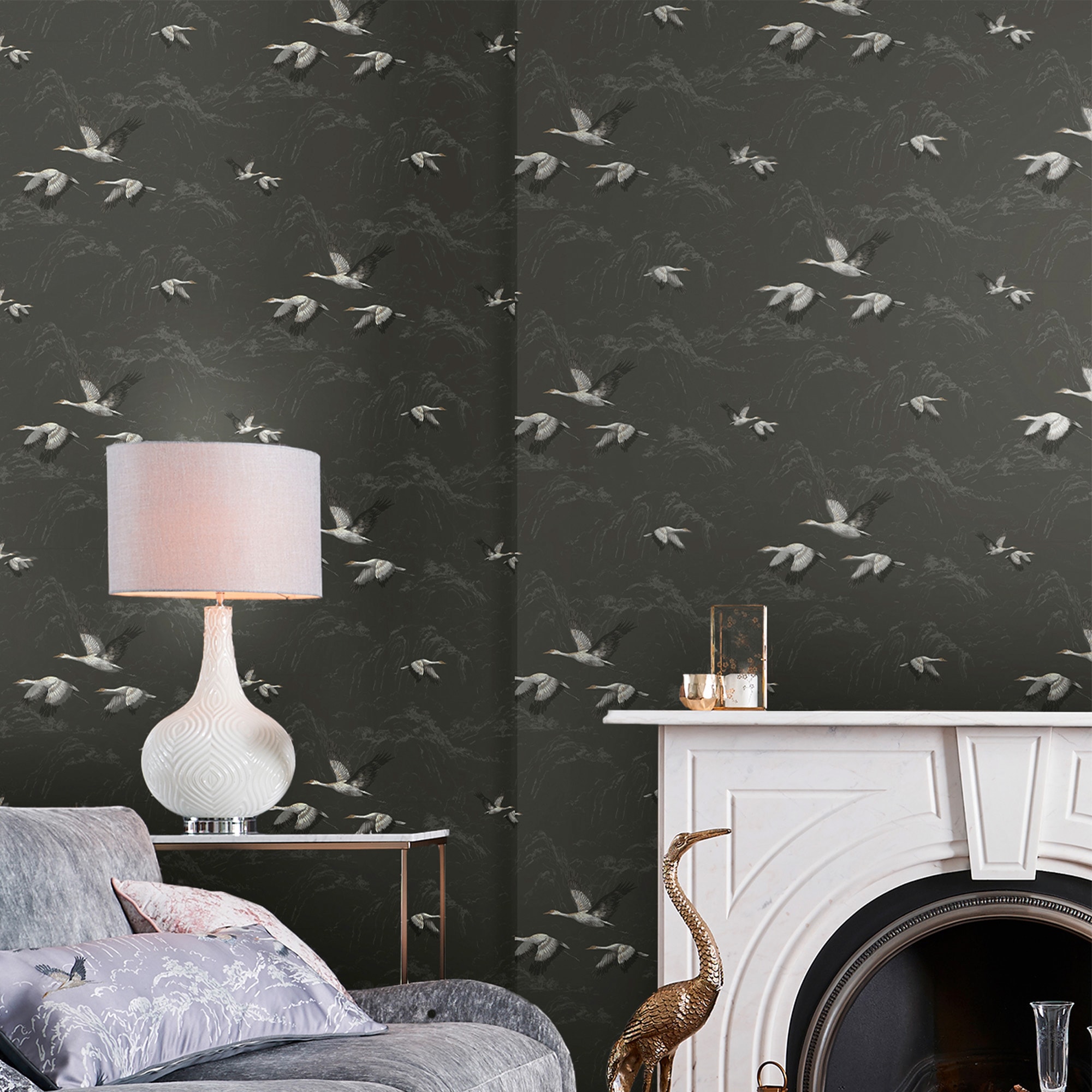 LAURA ASHLEY Vliestapete »Animalia«, FSC® zertifiziert, mit lebhaftem Druck, 10 Meter Länge