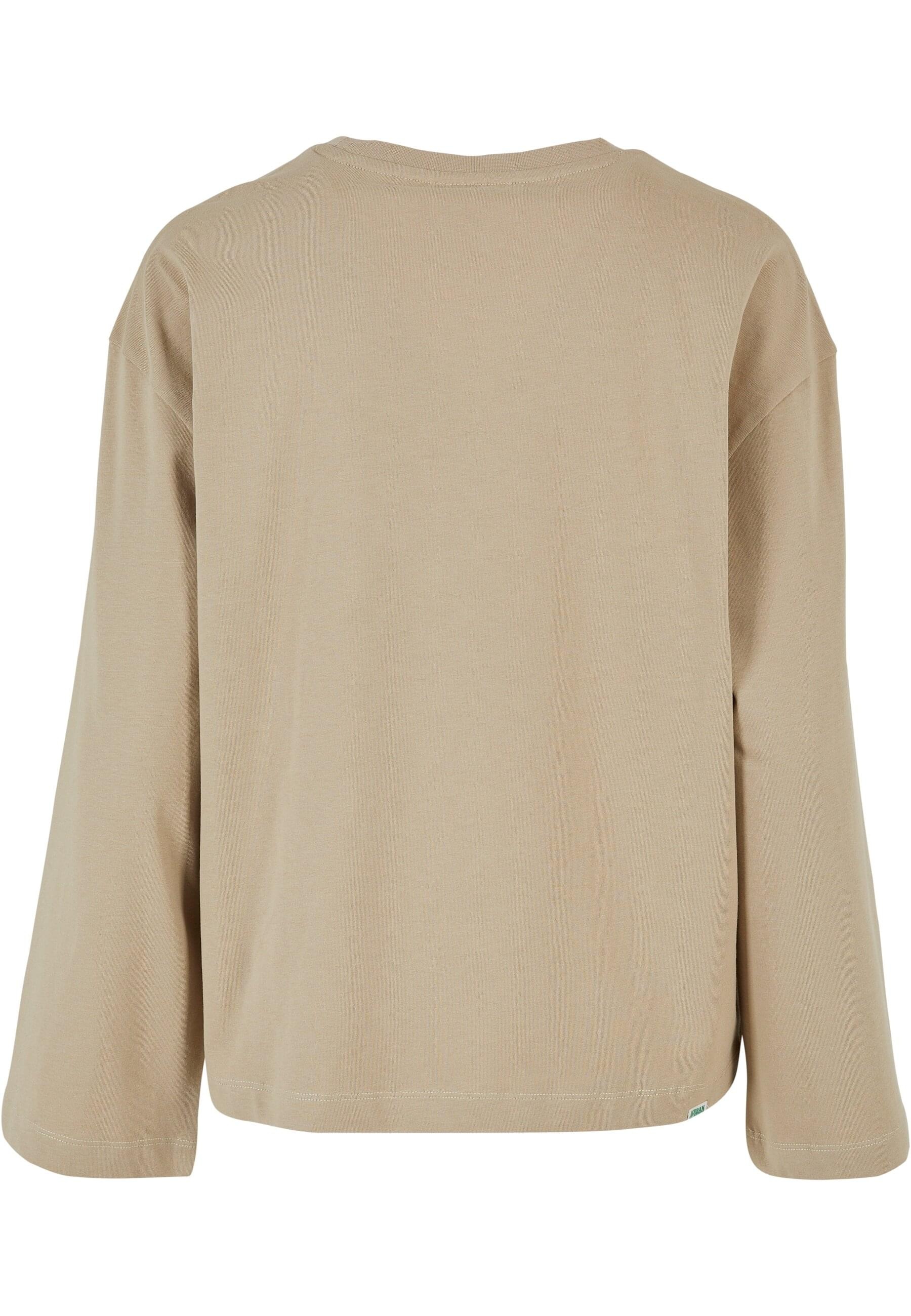 URBAN CLASSICS Longsleeve »Urban Classics Damen Ladies Organic Oversized Longsleeve«, (1 tlg.)