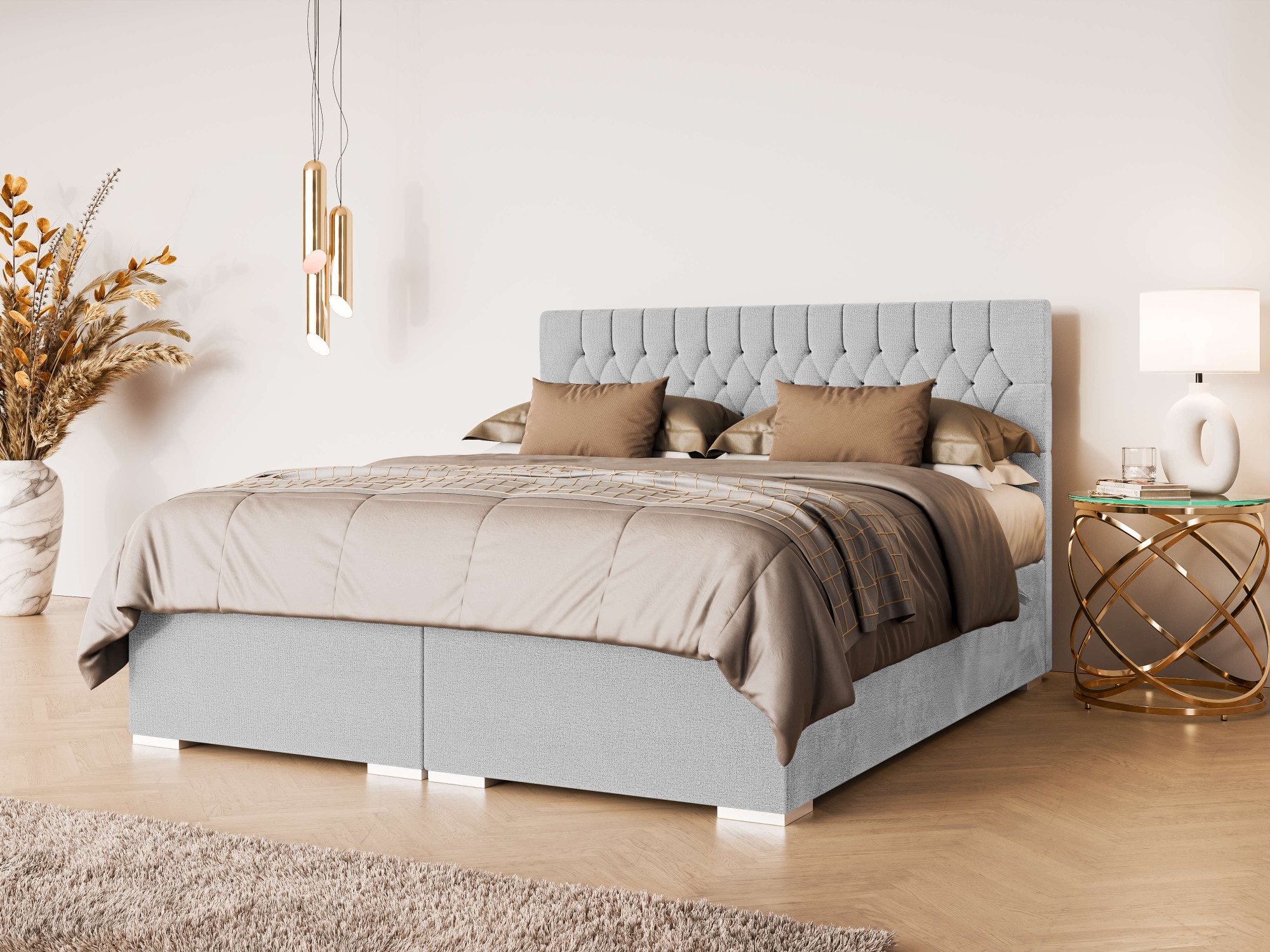 Home affaire Polsterbett "ALIY mit Matratze und Topper, in 3 Breiten (140, günstig online kaufen