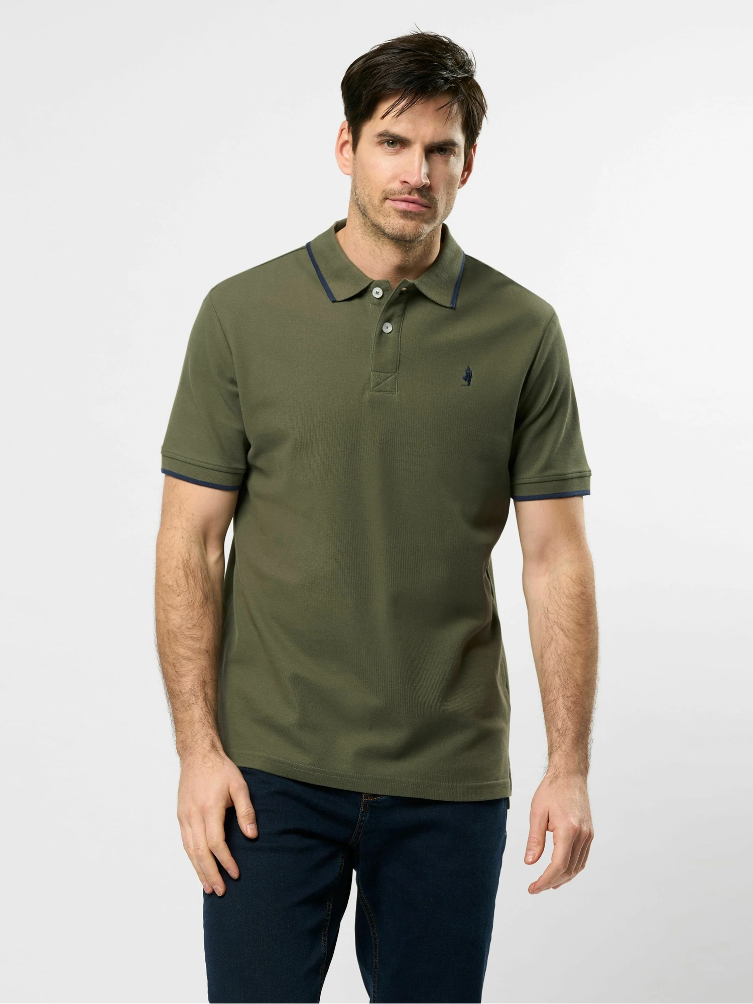 MCS Kurzarmhemd "MCS Polo shirt River" günstig online kaufen