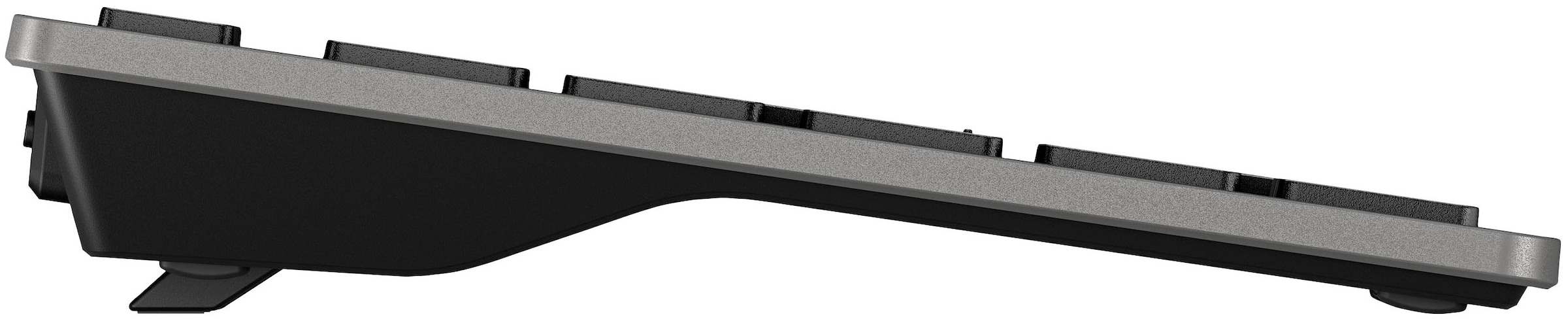 HP Wireless-Tastatur »720« (Fn-Tasten | USB-Anschluss | Ziffernblock | verstellbare Füße)