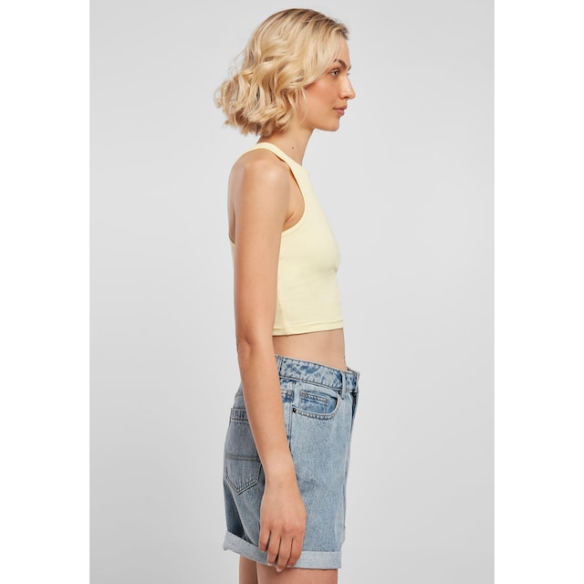 URBAN CLASSICS Tanktop »Urban Classics Damen Ladies Cropped Rib Top« für  bestellen | BAUR