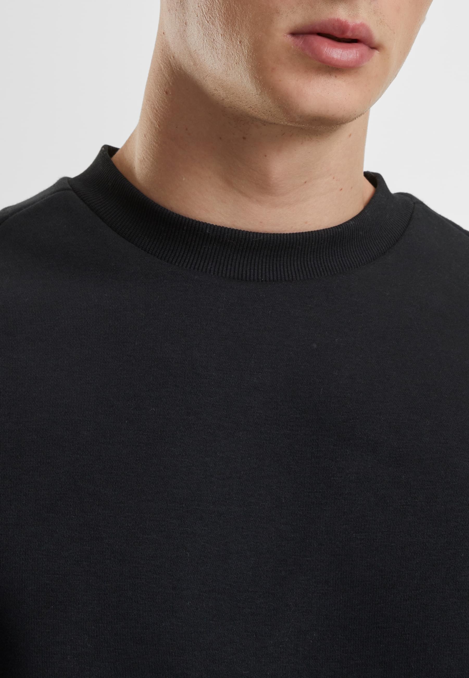 URBAN CLASSICS Rundhalspullover »Urban Classics Fluffy Crewneck«, (1 tlg.)