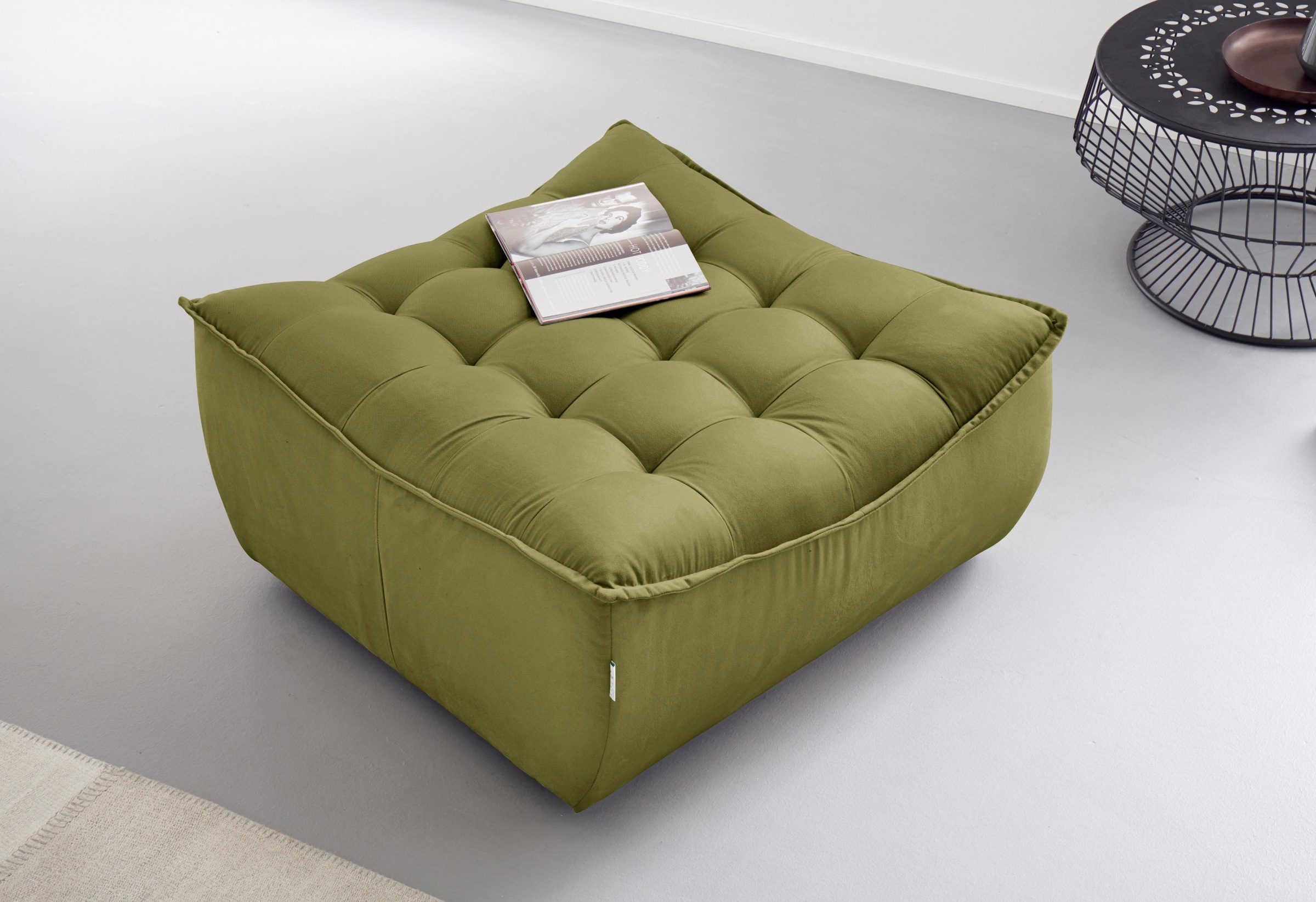 Hocker »Banjo, Designhocker in toller Optik und erstklassigem Sitzkomfort,«, in...