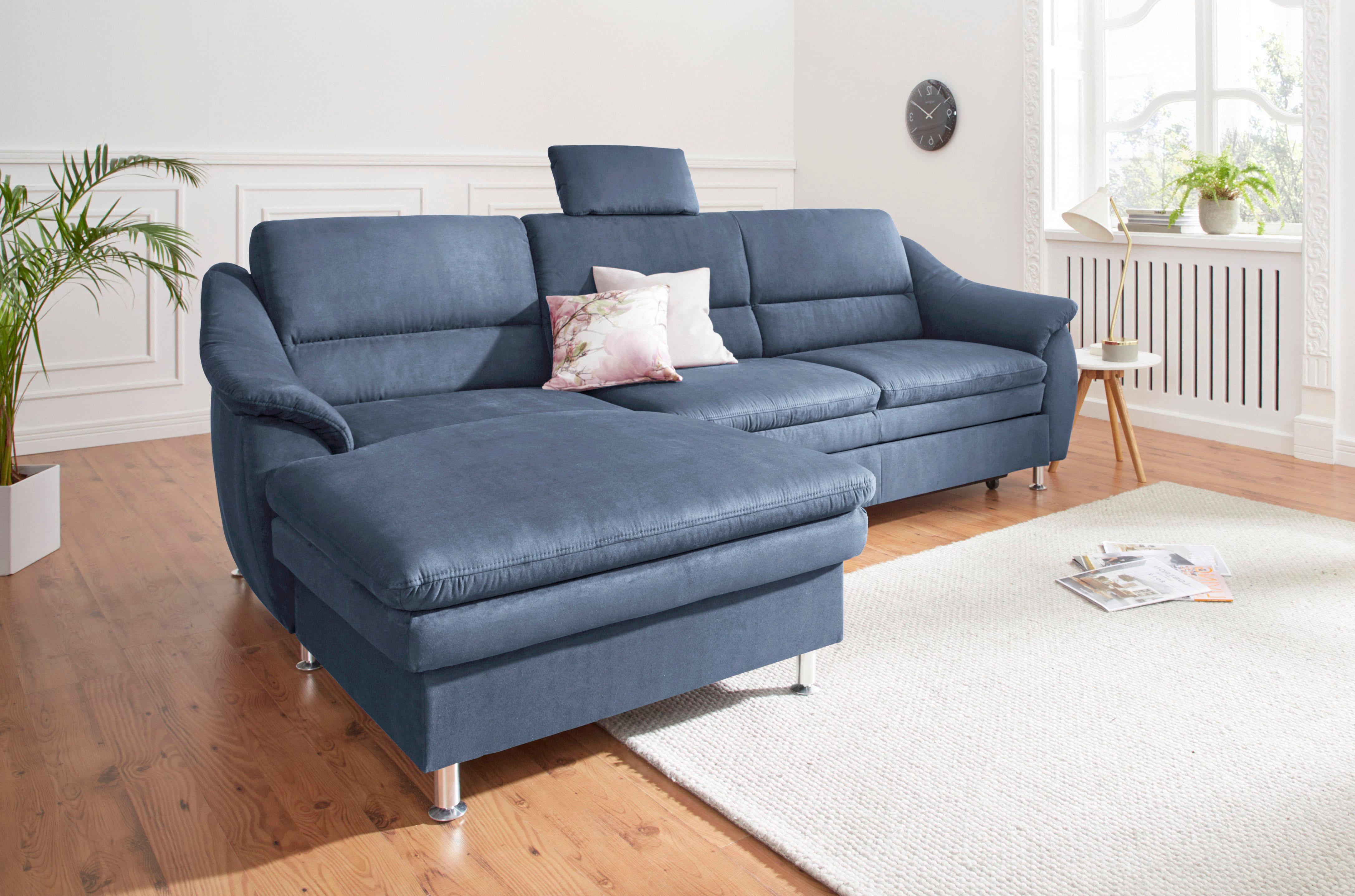 Thumbnail - sit&more Ecksofa "Cardoso L-Form" mit Federkern, wahlweise mit Bettfunktion