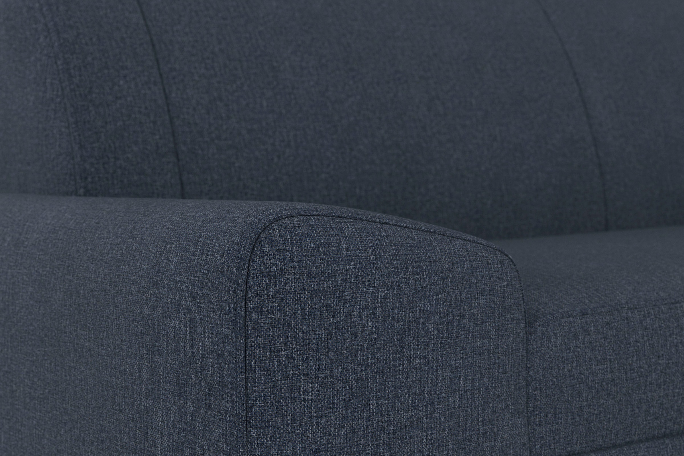 DOMO collection Ecksofa »Anzio in kubischer Formensprache, flache Armlehnen, L-Form«, Wahlweise mit Bettfunktion und Federkern für hohen Sitzkomfort