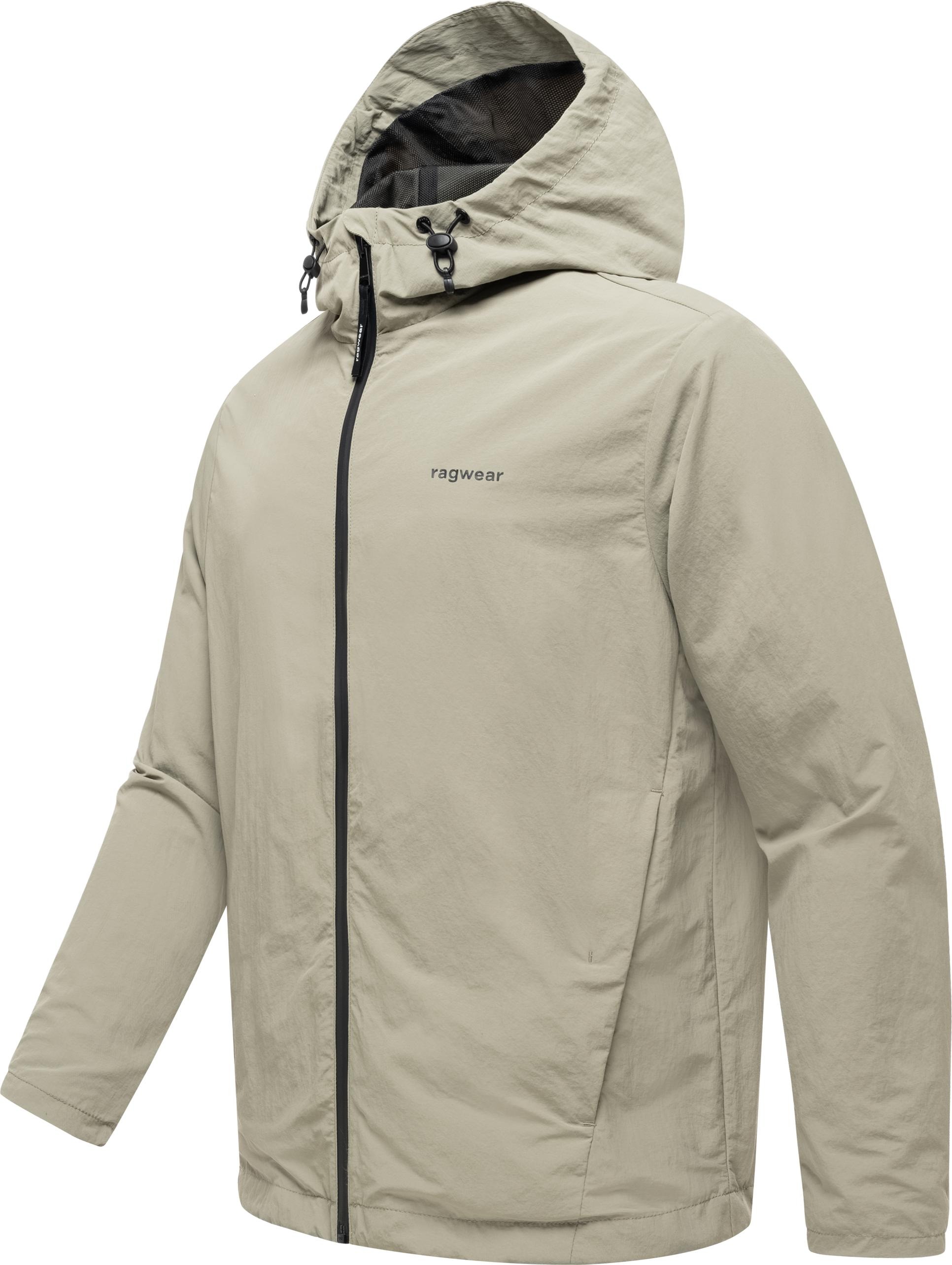 Ragwear Outdoorjacke »Lewie« mit Kapuze Übergangsjacke mit wasserdichtem Reißverschluss