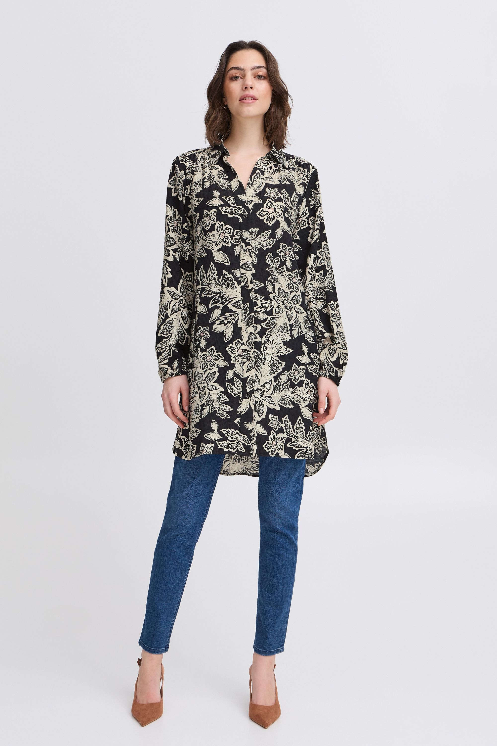 fransa Blusenkleid »Blusenkleid FRARIANA SH 3«