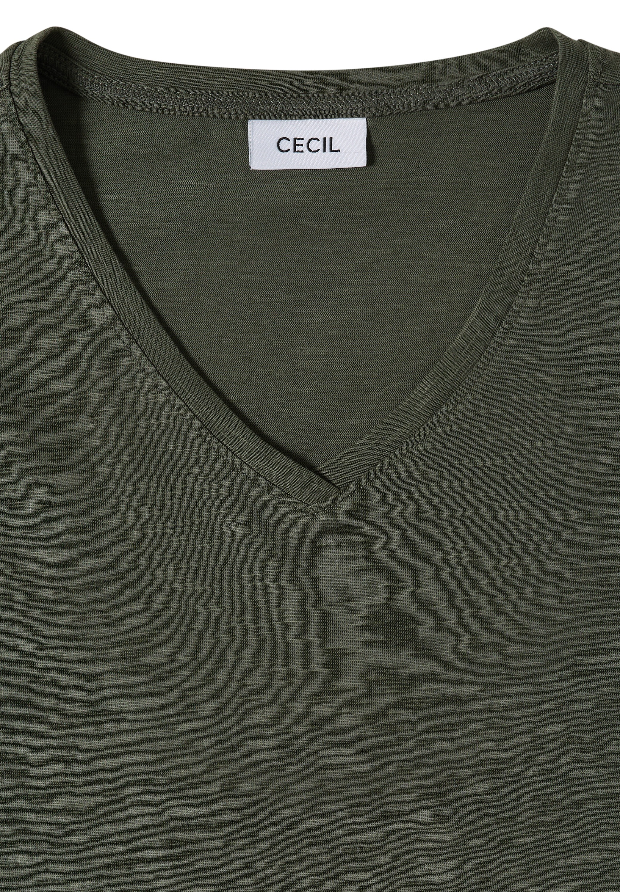 Cecil T-Shirt mit Flammgarn