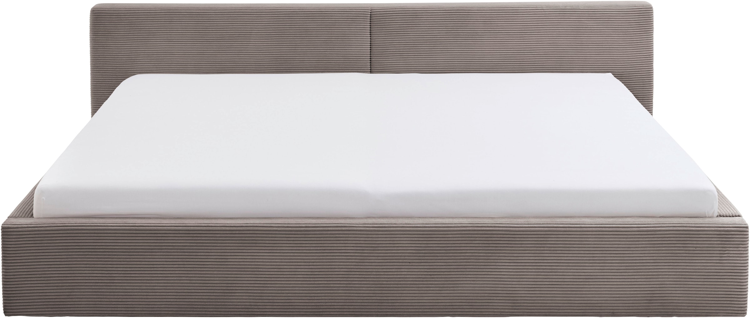 meise.möbel Polsterbett »CUBE in Cord, Familienbett 240x200cm, wahlweise mit Lattenrost« verschiedene Farben erhältlich