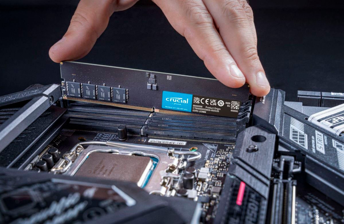 Crucial PC-Arbeitsspeicher »128GB Kit (2x 64GB) DDR5-5600 UDIMM«