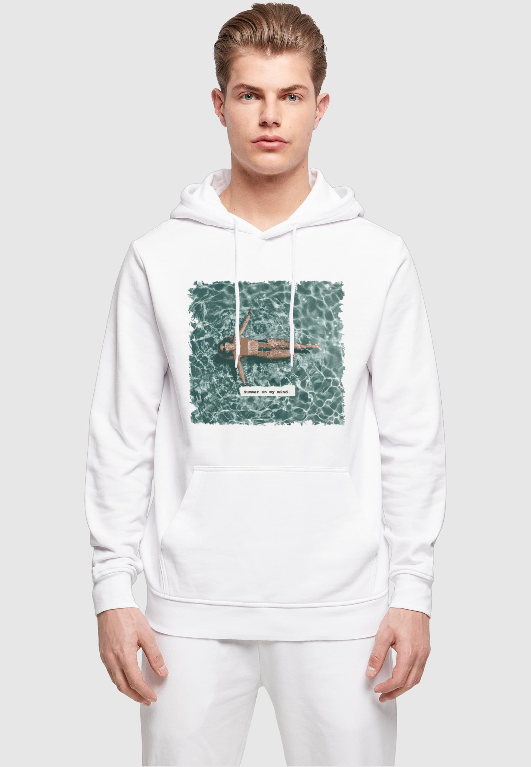 Merchcode Kapuzensweatshirt »Merchcode Herren Summer - On My Mind Basic Hoody«, (1 tlg.)