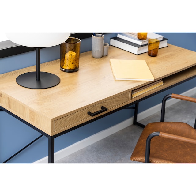 ACTONA GROUP Schreibtisch, Metallgestell, 1 Schublade und 1 offenem Fach,  Breite 140 cm bestellen | BAUR
