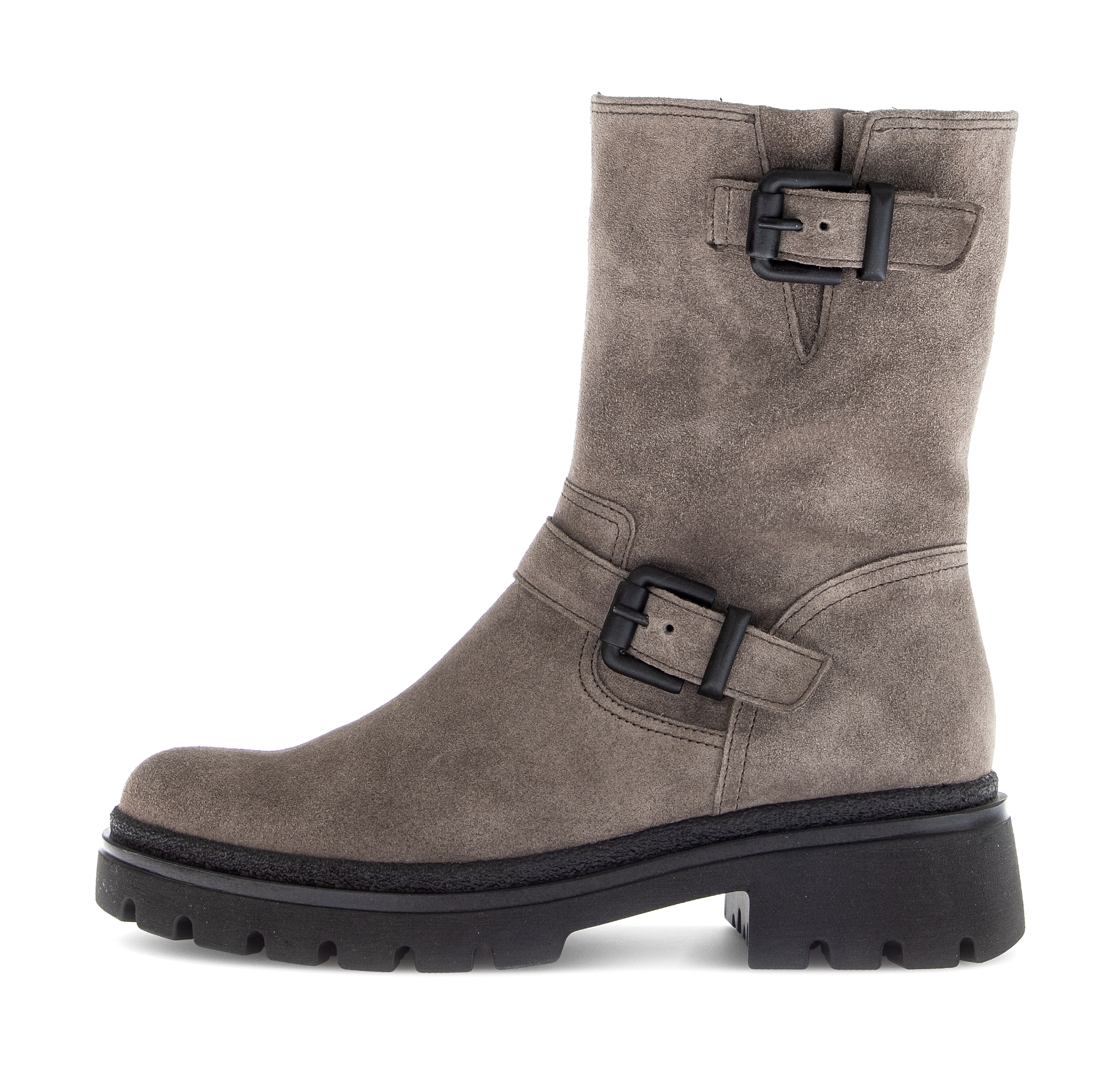Gabor Bikerboots »FLORENZ«, Blockabsatz, Stiefelette mit Zierschnalle und in Weite G (= weit)