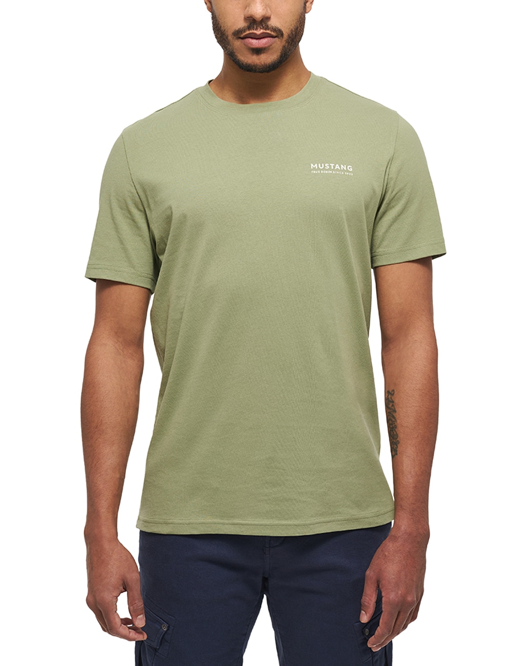 | »Style MUSTANG BAUR T-Shirt Alex Print« bestellen C ▷