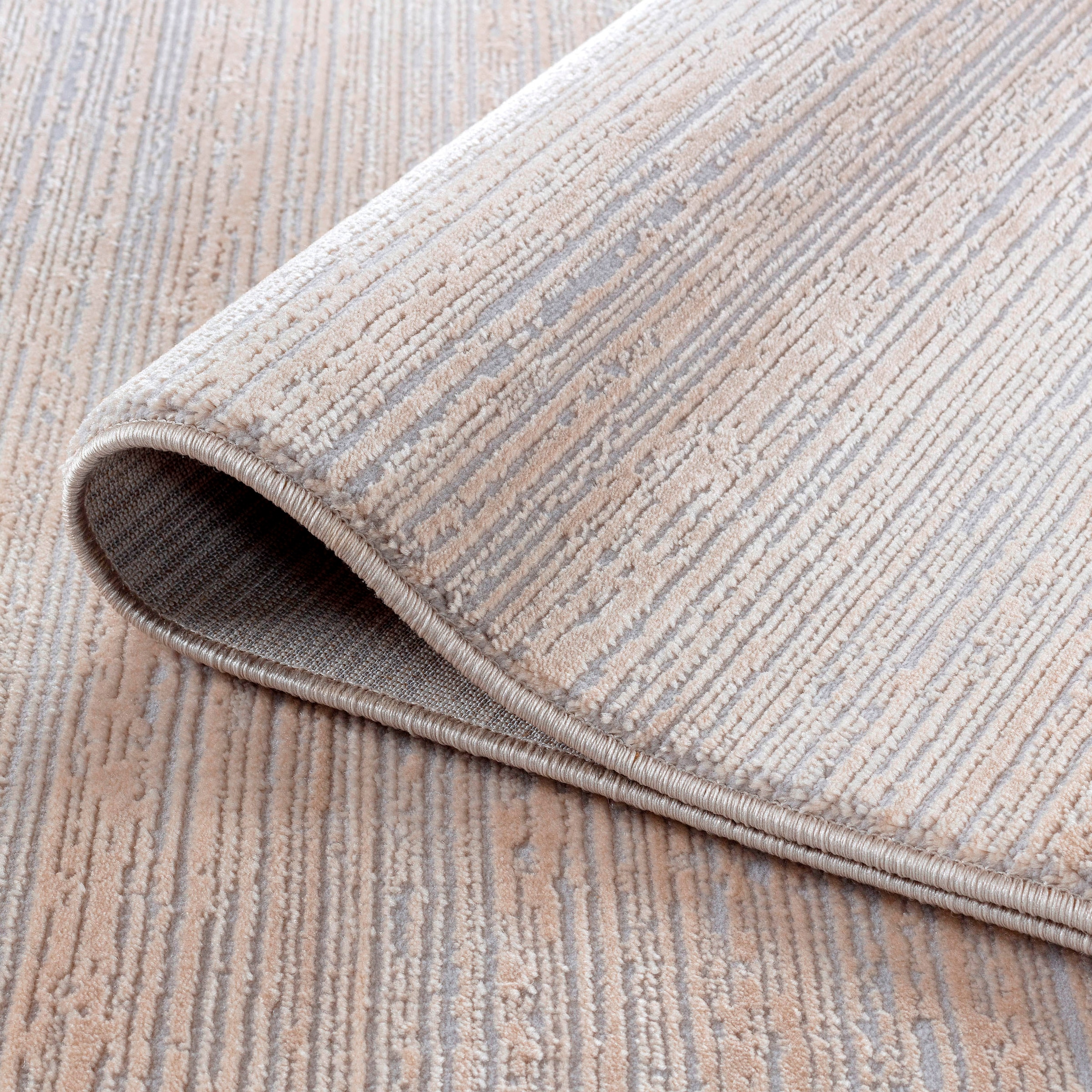 Kurzflorteppich Glanz, »Lima«, mit Teppich dezentem hochwertige | bestellen rechteckig, Verarbeitung Sehrazat BAUR