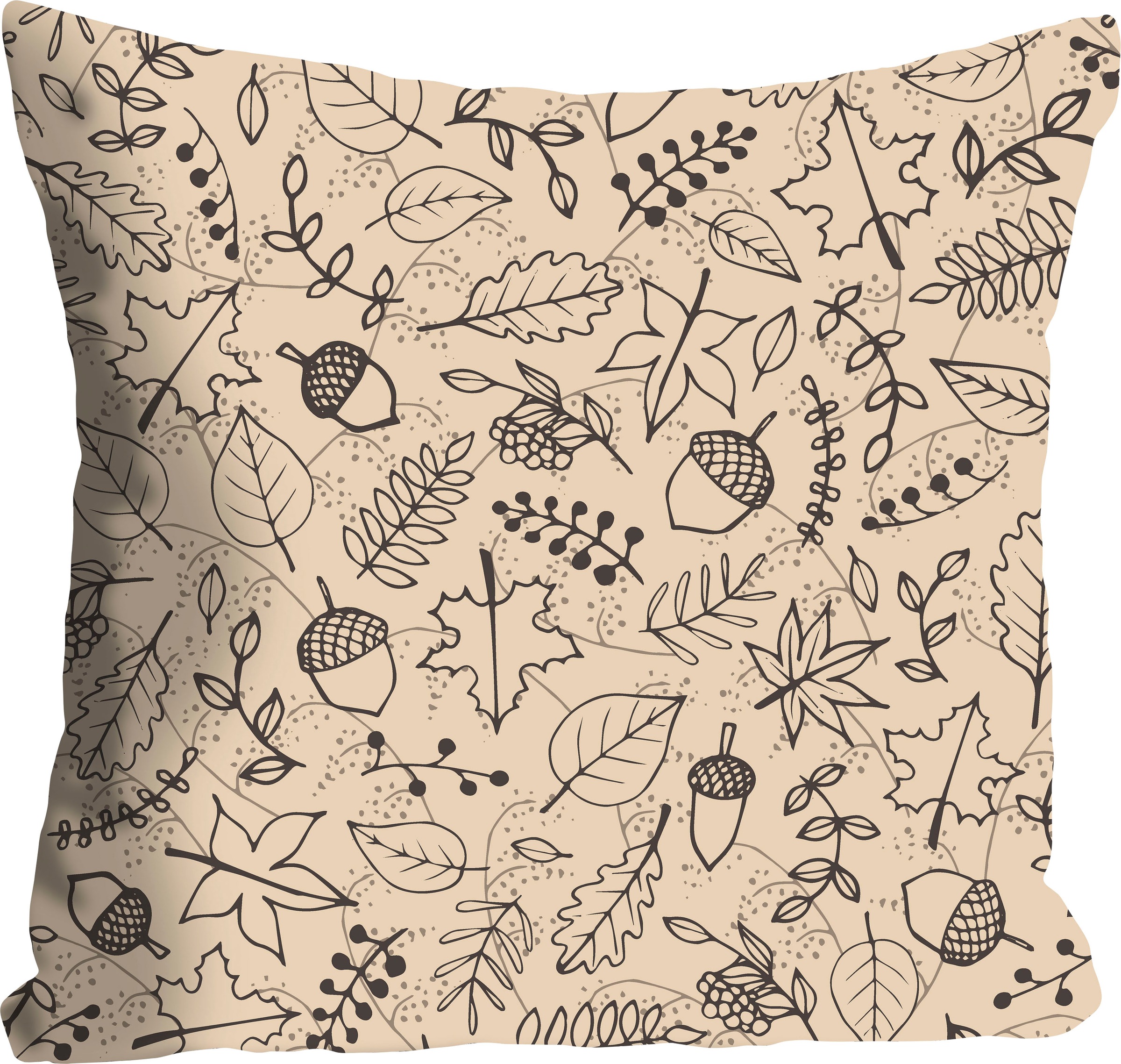 queence Dekokissen "Fridolin" mit herbstlichen Motiven günstig online kaufen
