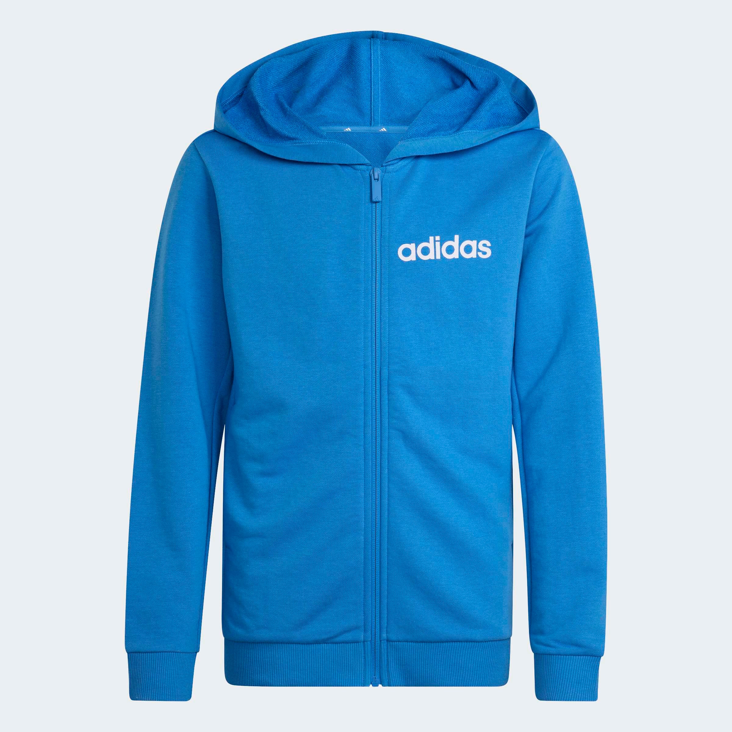 adidas Sportswear Trainingsanzug »ESSENTIALS KINDER« 2 tlg. zweiteilig, aus Baumwolle und Polyester, weiches French Terry