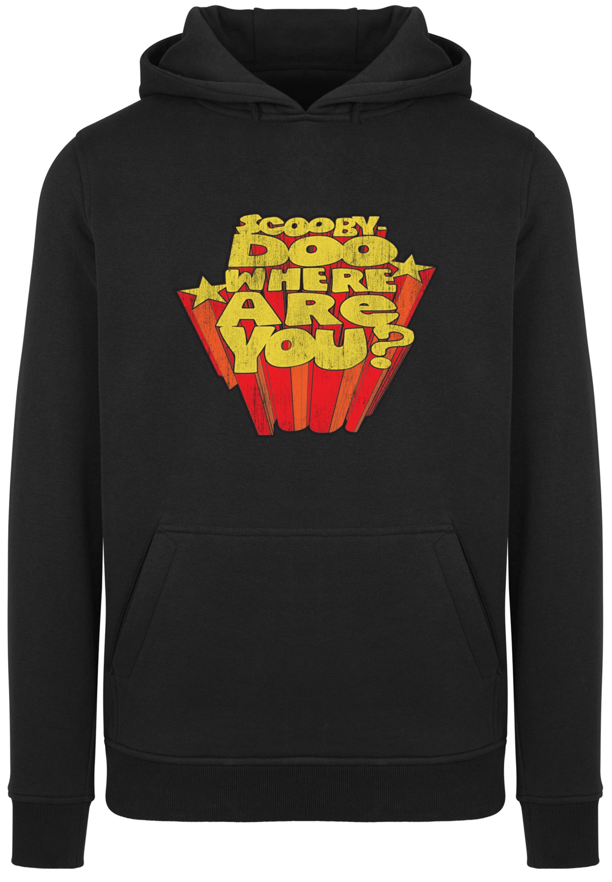 Sweatshirt »F4NT4STIC Herren Scooby Doo Where Are You? with Heavy Hoody«