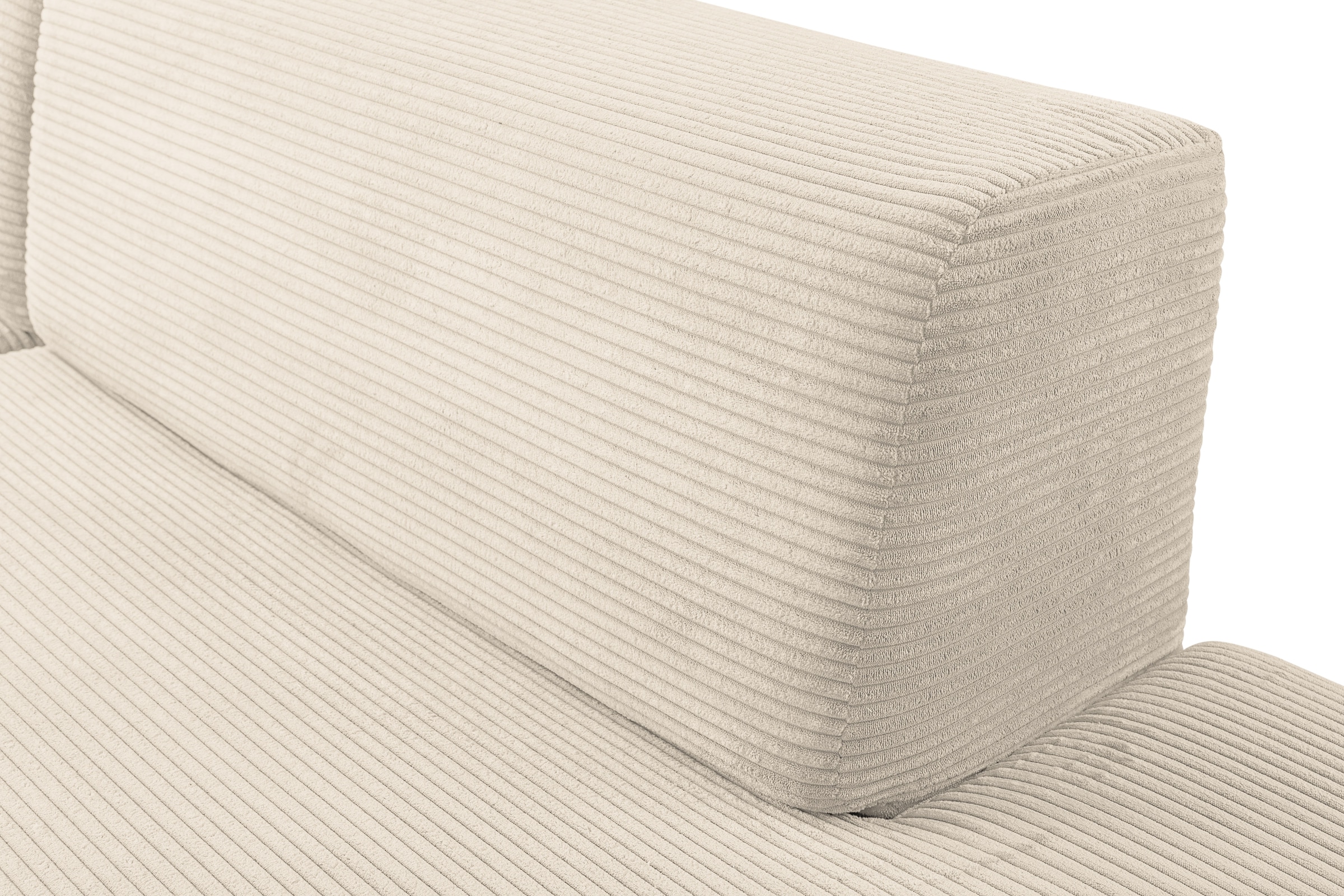 WERK2 Ecksofa »Apollo puristisches Design, Japandi Design, Cord, viel Platz, bequem« Cord, L-Form