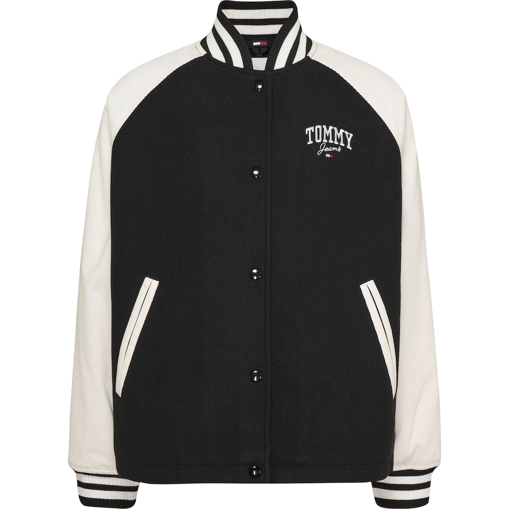 Tommy Jeans Outdoorjacke »TJW CORD WOOL MIX LETTERMAN«