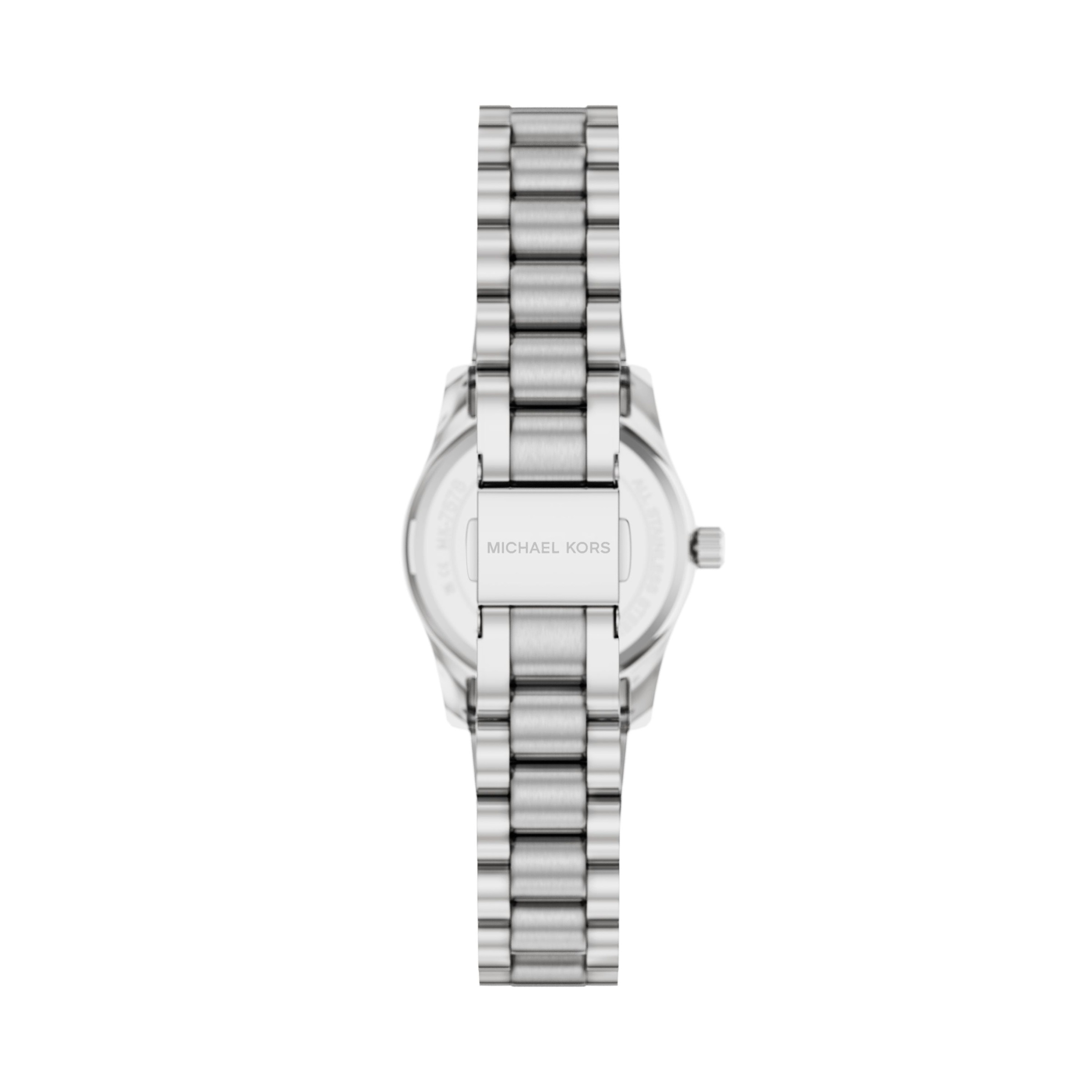 Michael Kors Lexington Analog Watch Silver 5