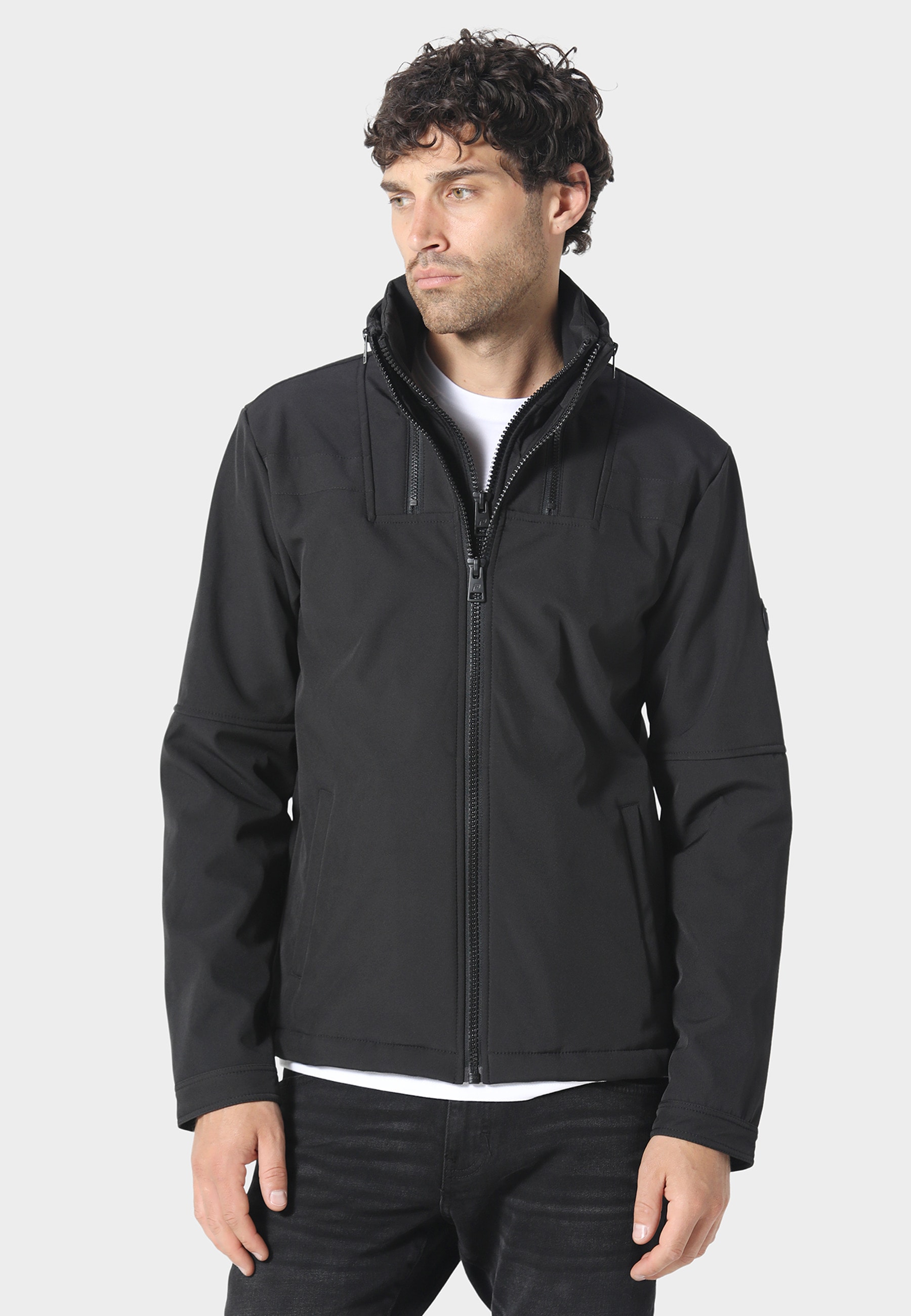 883Police Allwetterjacke »883 Police COPORI JACKET« 1 Stk. tlg. ohne Kapuze