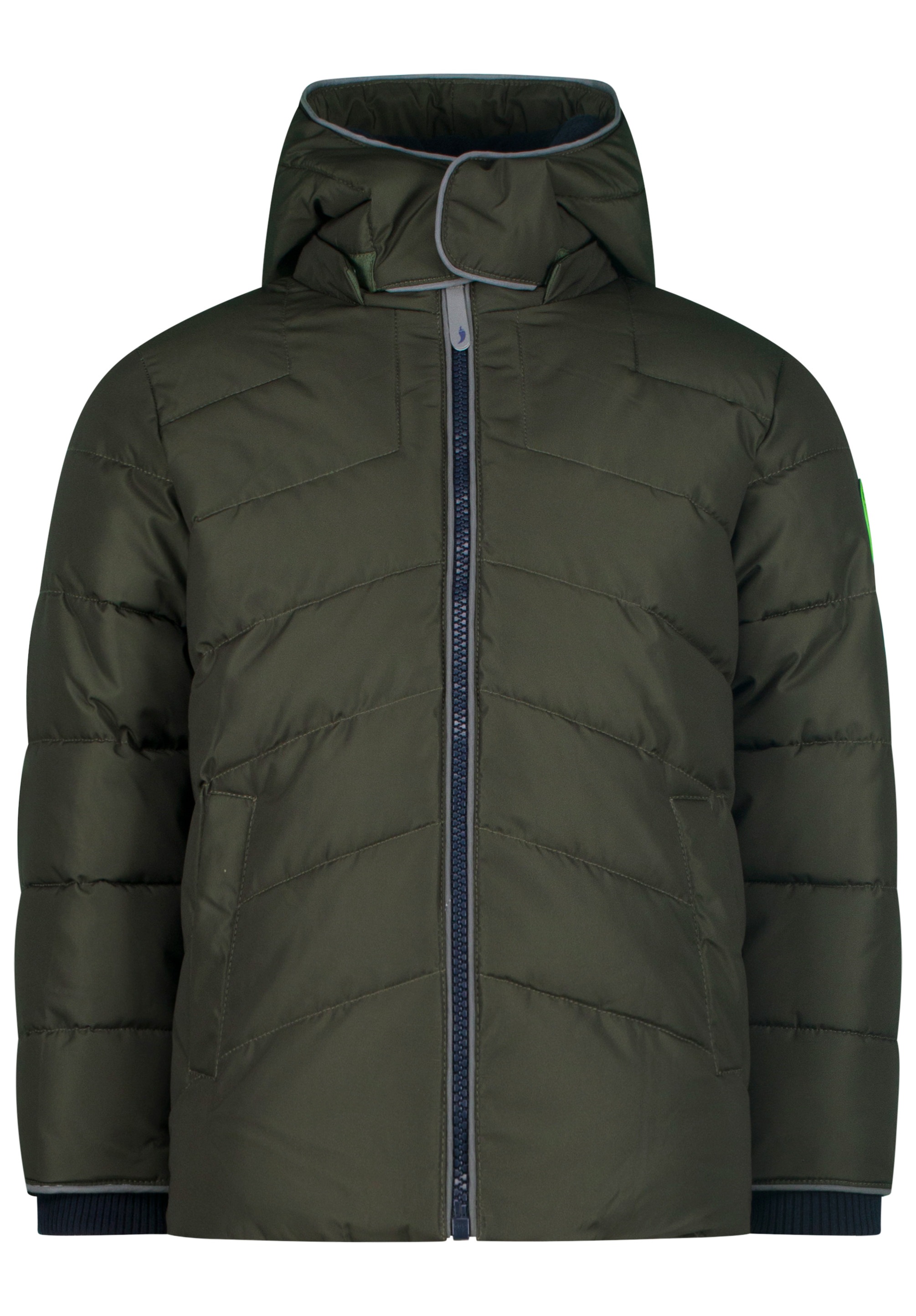 mit bestellen AND BAUR Steppjacke online | »Outdoor«, SALT PEPPER Logo-Patch coolem