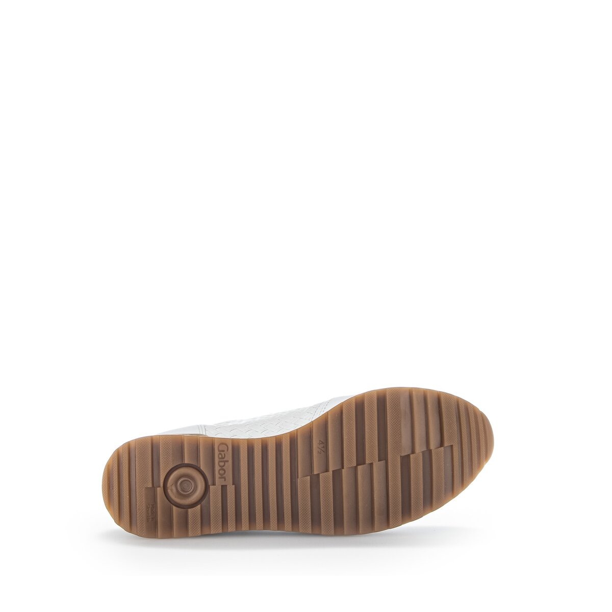 Sneaker GABOR "Sneaker low", Damen, Gr. 38, weiß, Schuhe Sneaker 6