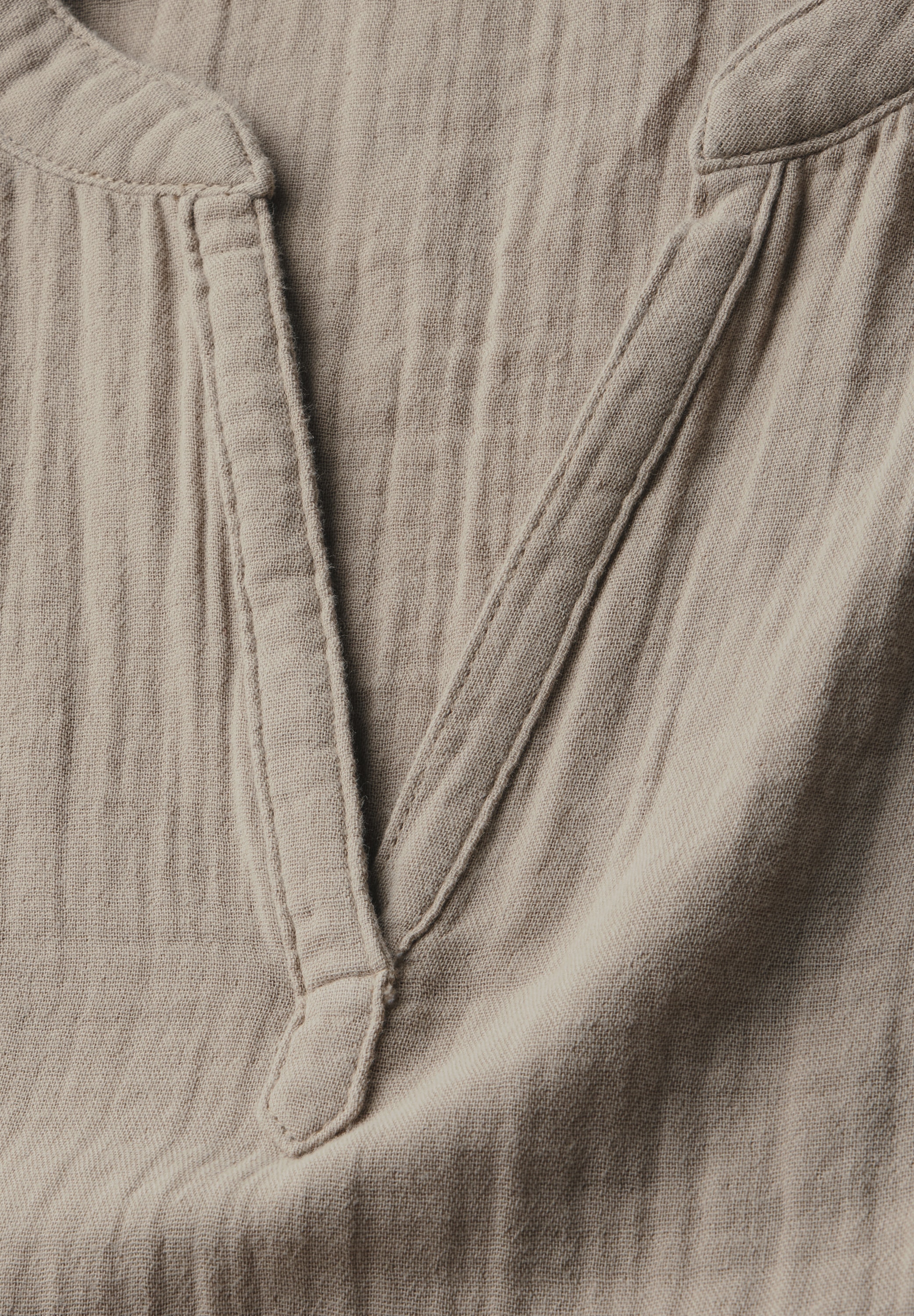 STREET ONE Hemdbluse, aus reiner Baumwolle