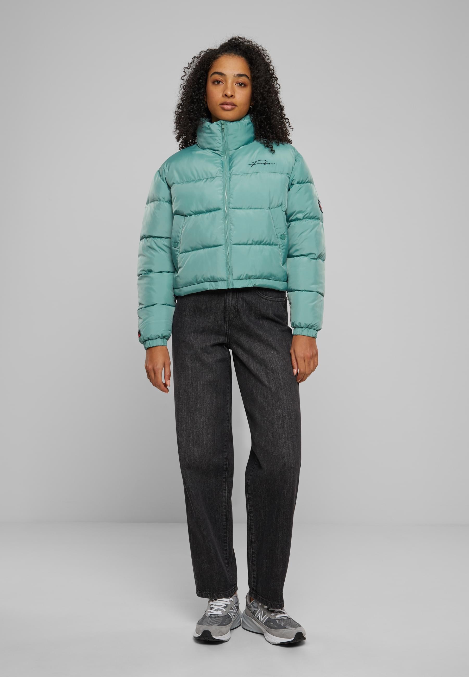 Fubu Winterjacke »Fubu Signature Puffer Jacket dusty« 1 Stk. tlg. ohne Kapuze