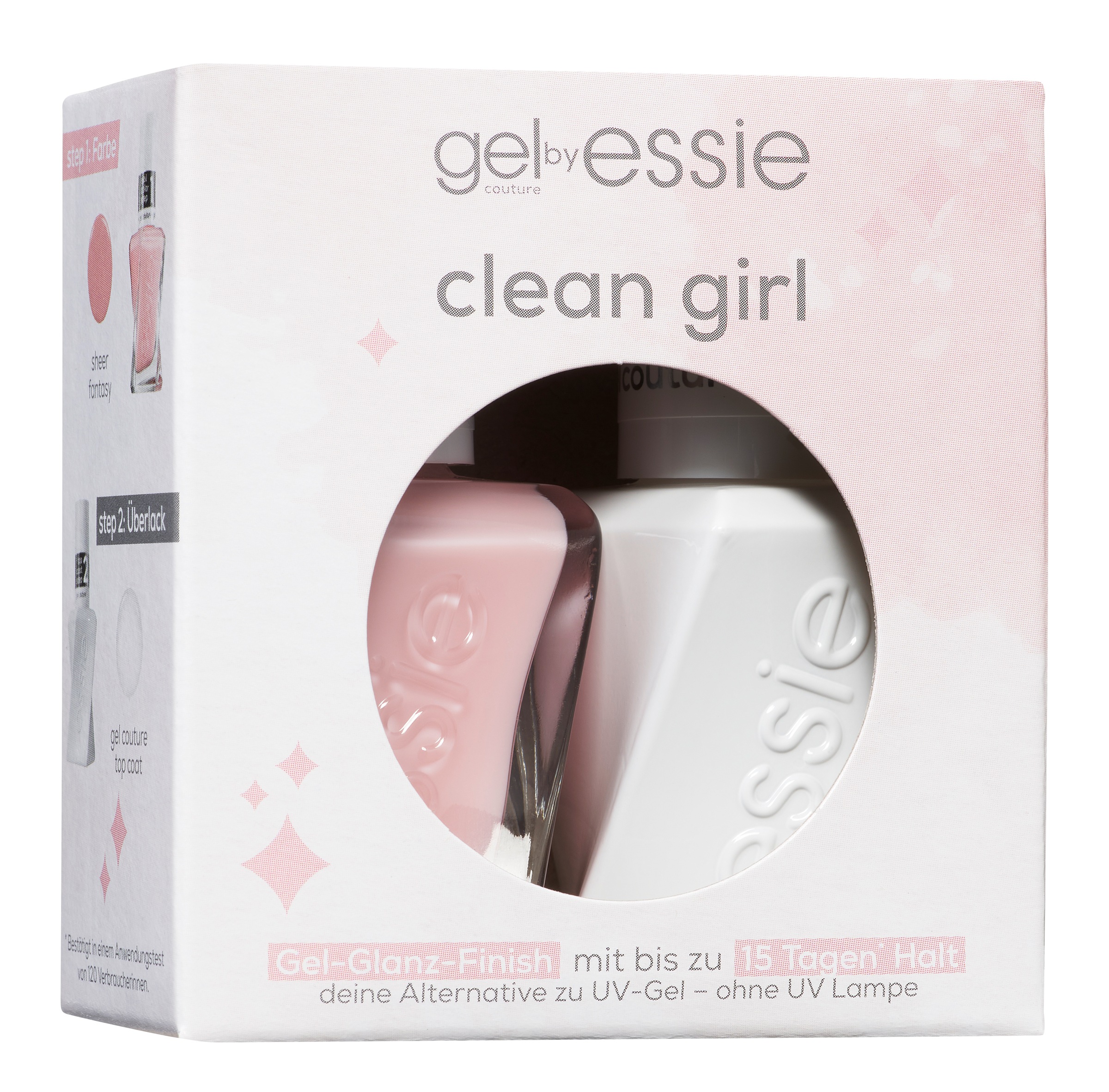 essie Nagellack-Set »Essie Nagellack Gel Couture Set«, mit natürlichen Inhaltsstoffen
