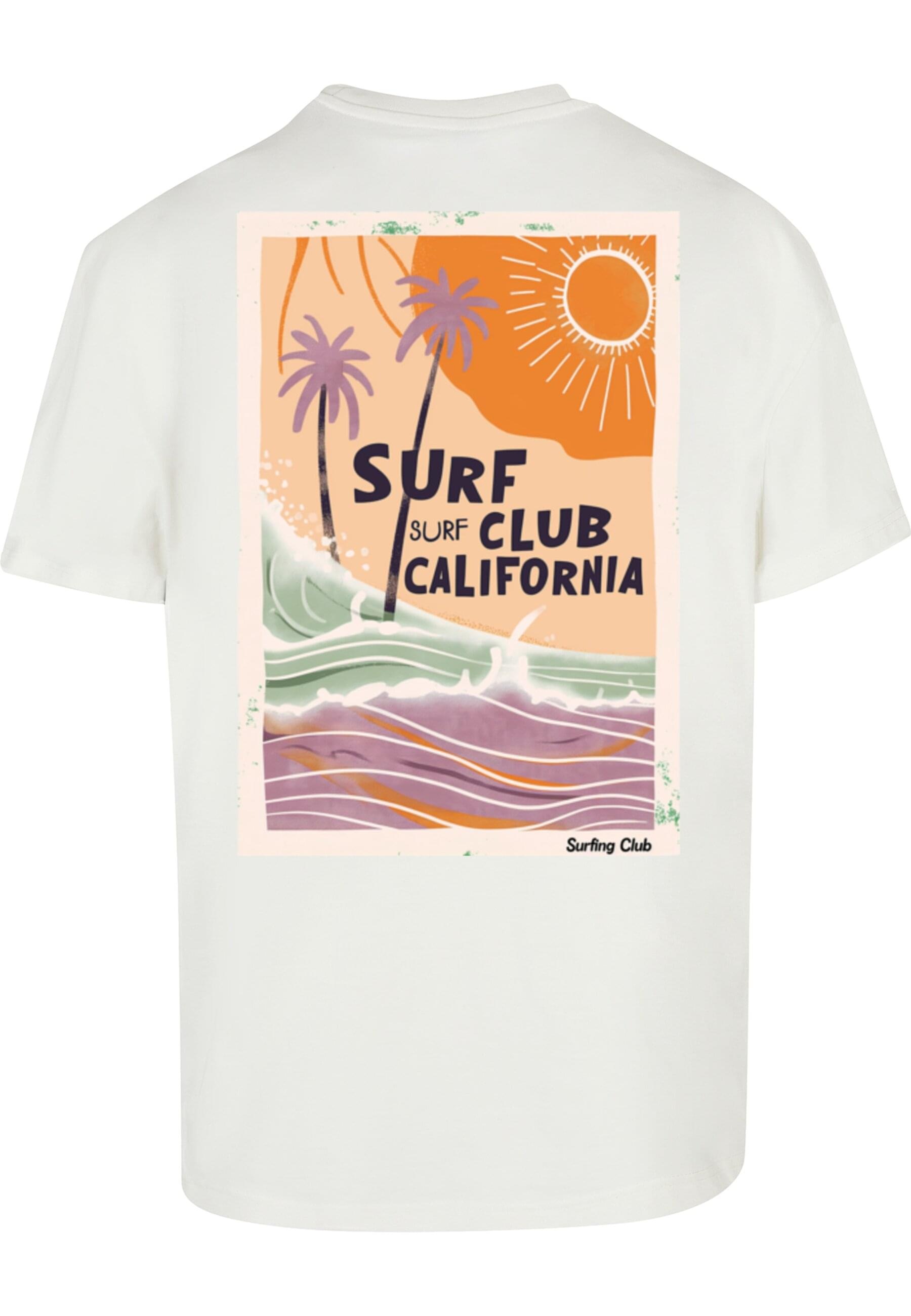 Merchcode T-Shirt "Merchcode Surf Club California Oversized T-shirt" 1 Stk. günstig online kaufen