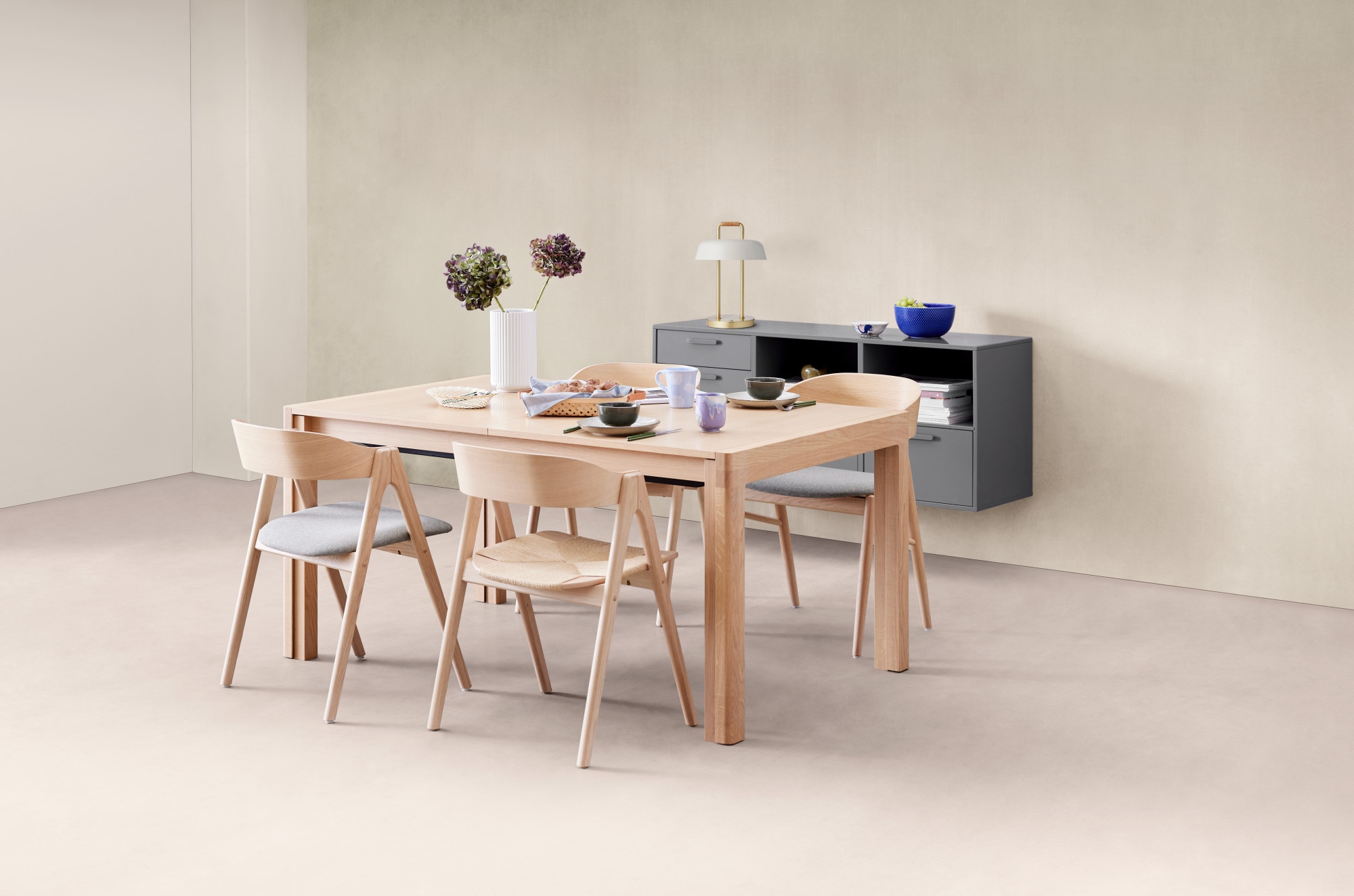 Hammel Furniture "Join XXL, ausziehbar 220-541cm, mit 6 Einlegeplatten - bis 18 Personen" 220-541 cm, ausziehbar groß XXL, für 6-18 Pers., 6 Einlegeplatten