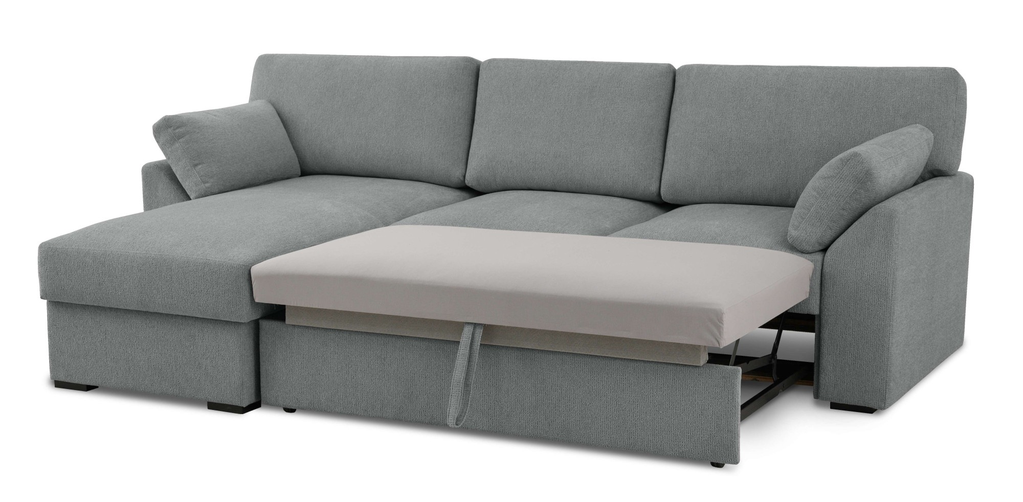Home affaire Ecksofa »Citry«, Breite 246 cm, Chenille, Bettfunktion, Bettkasten, L-Form