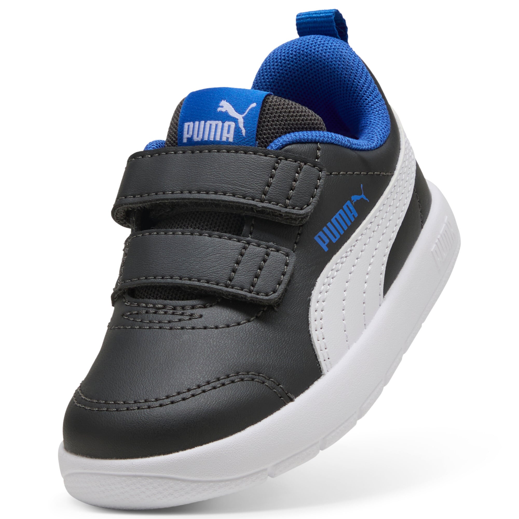 PUMA Sneaker »COURTFLEX V3 V INF«  für sportliche Aktivitäten, mit Textil-Innenmaterial, knöchelhoch