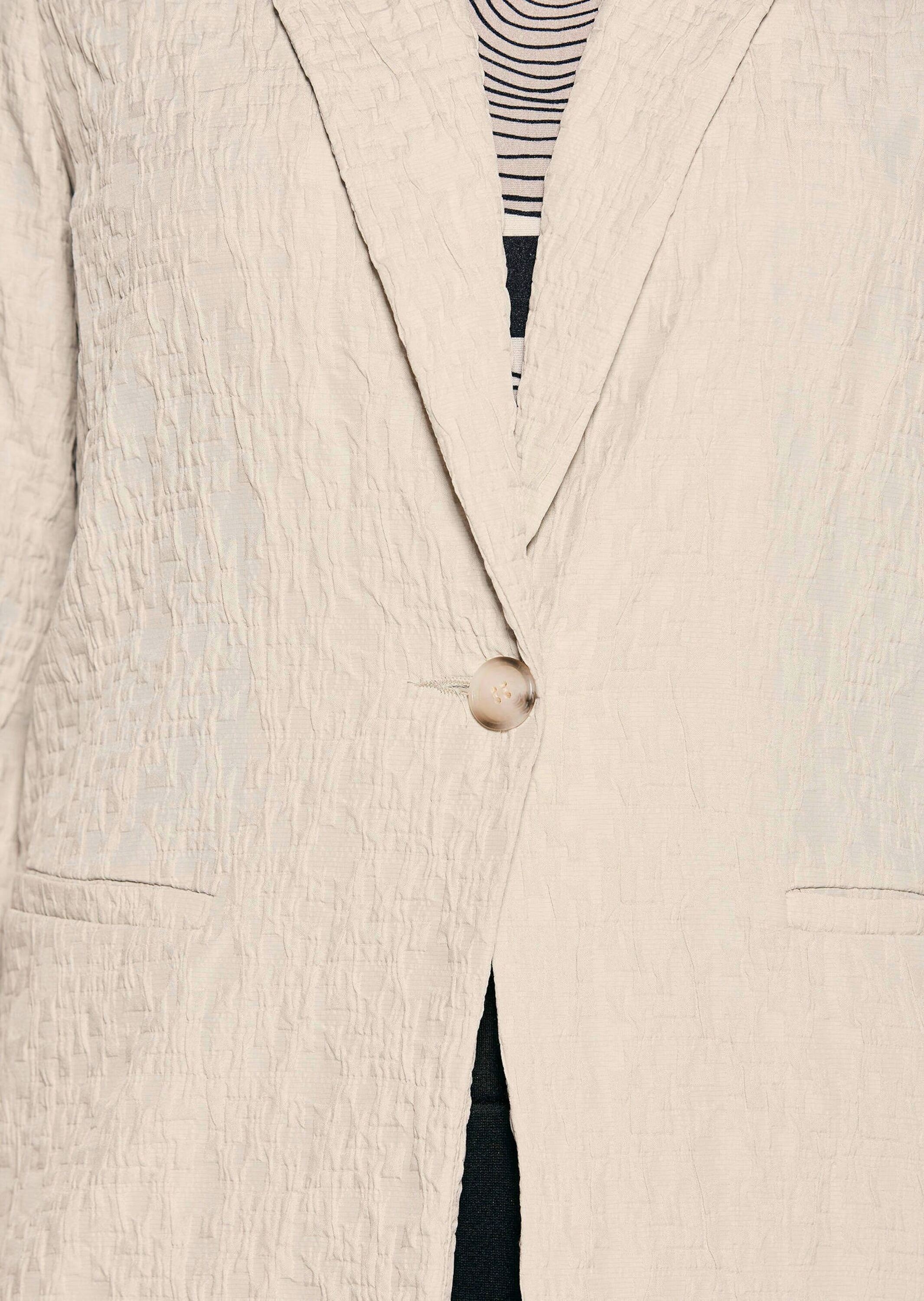 GOLDNER Jackenblazer »Strukturierter Stretchblazer mit Revers«